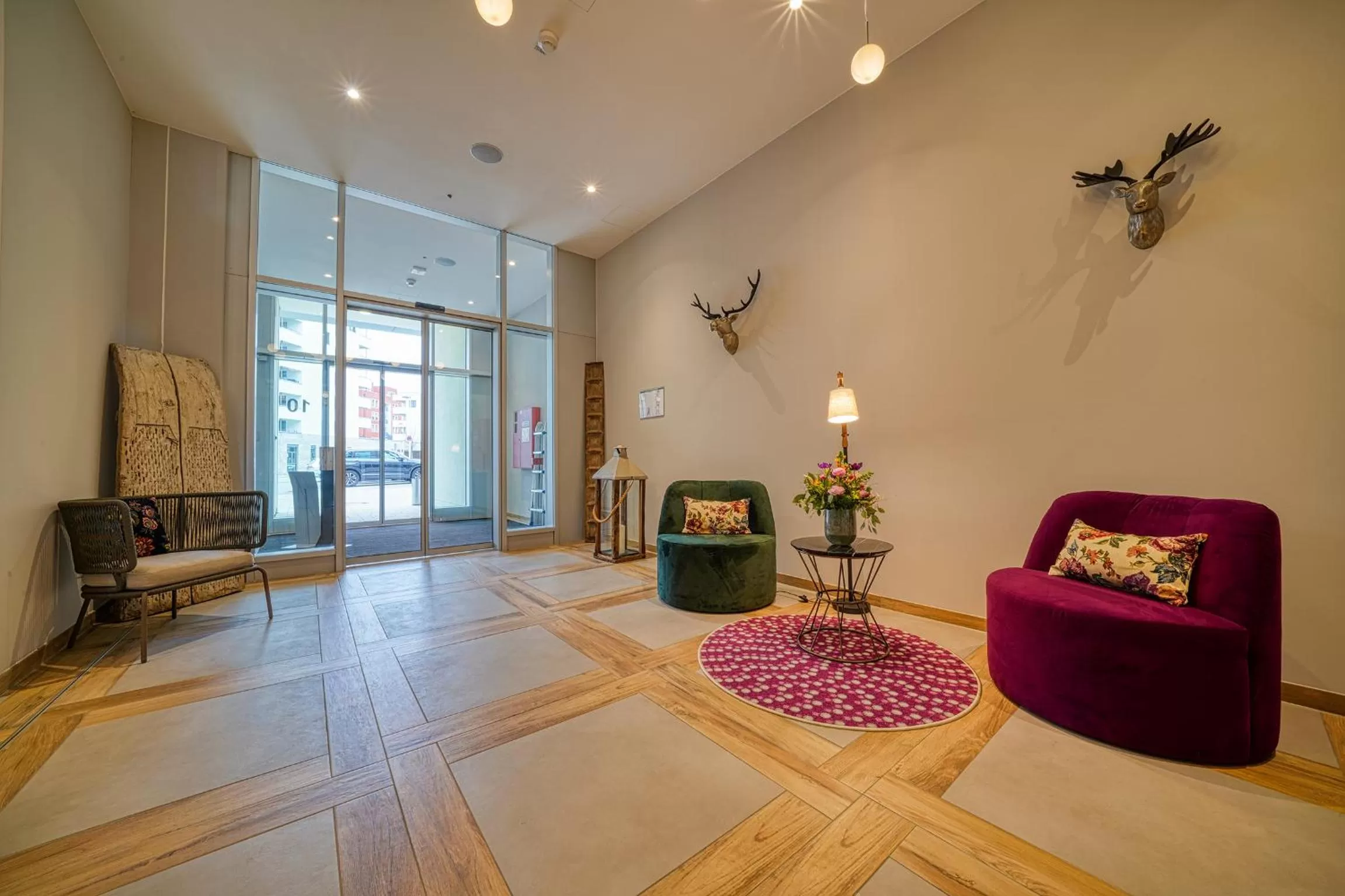 Lobby or reception in Vienna House Easy by Wyndham Freiburg City