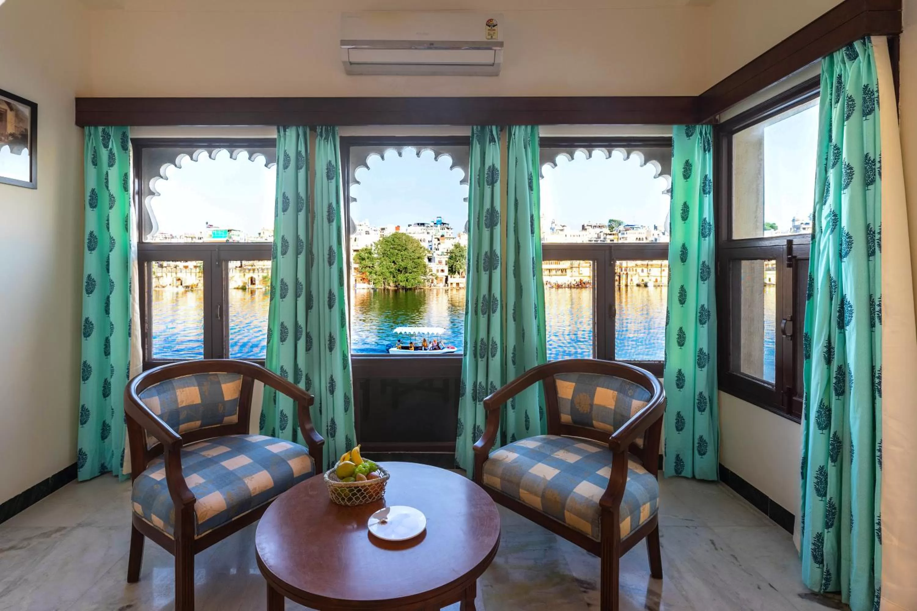 Seating area in Sarovar - Lake Facing Boutique Hotel On Lake Pichola