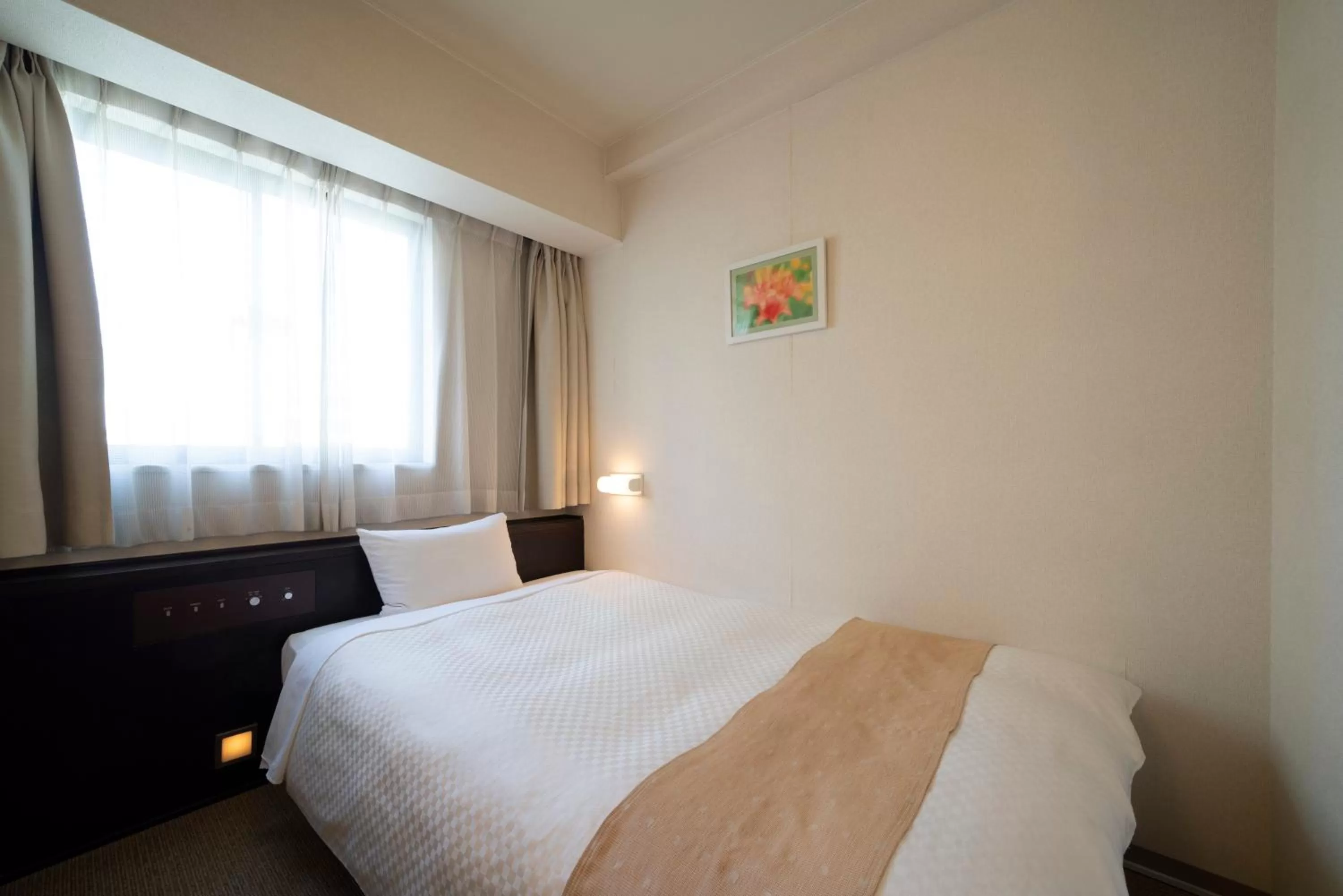 Photo of the whole room, Bed in Hotel S-plus Nagoya Sakae