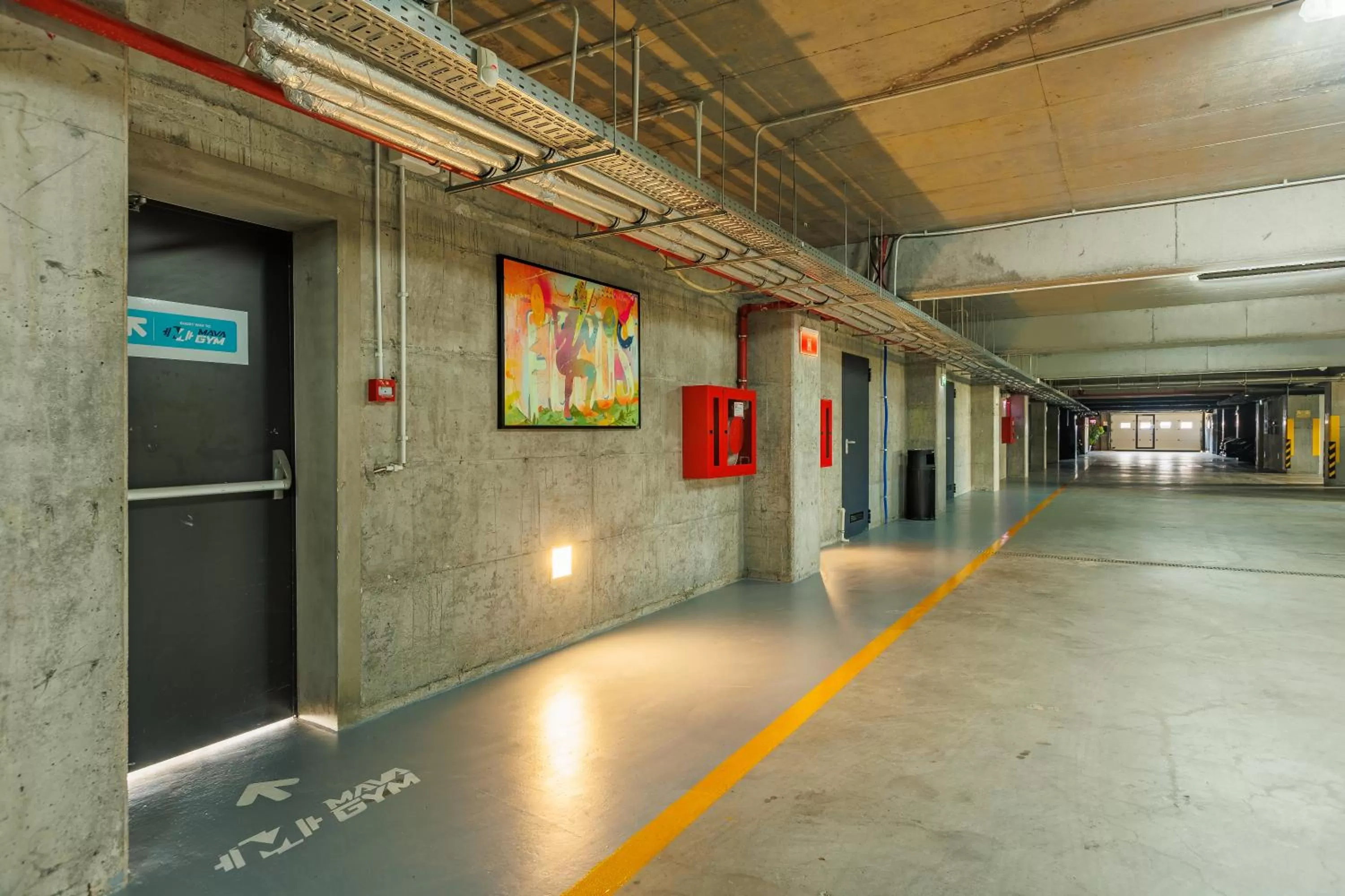 Parking in Mava Apartamente