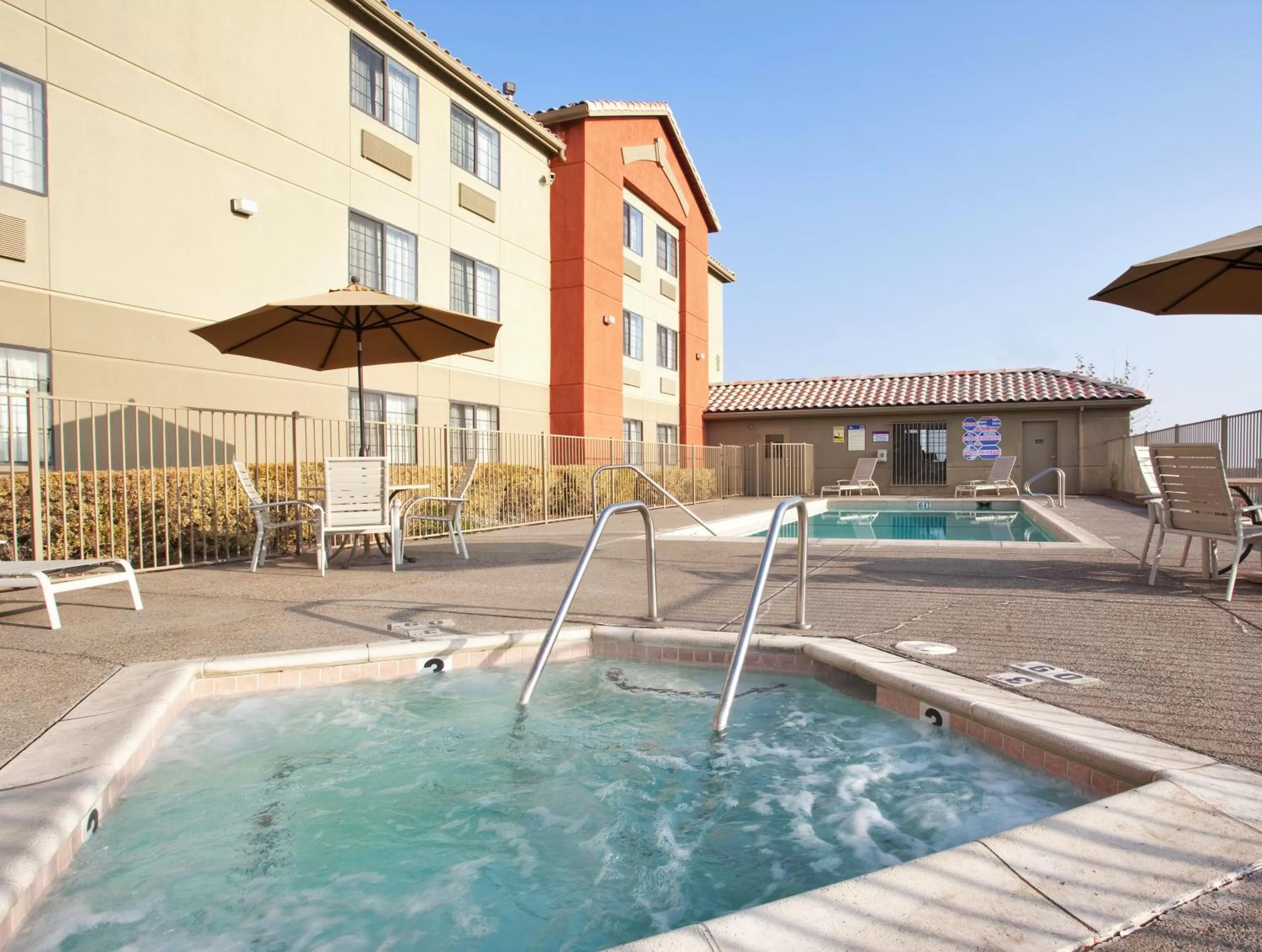 Swimming pool in Holiday Inn Express Westley by IHG