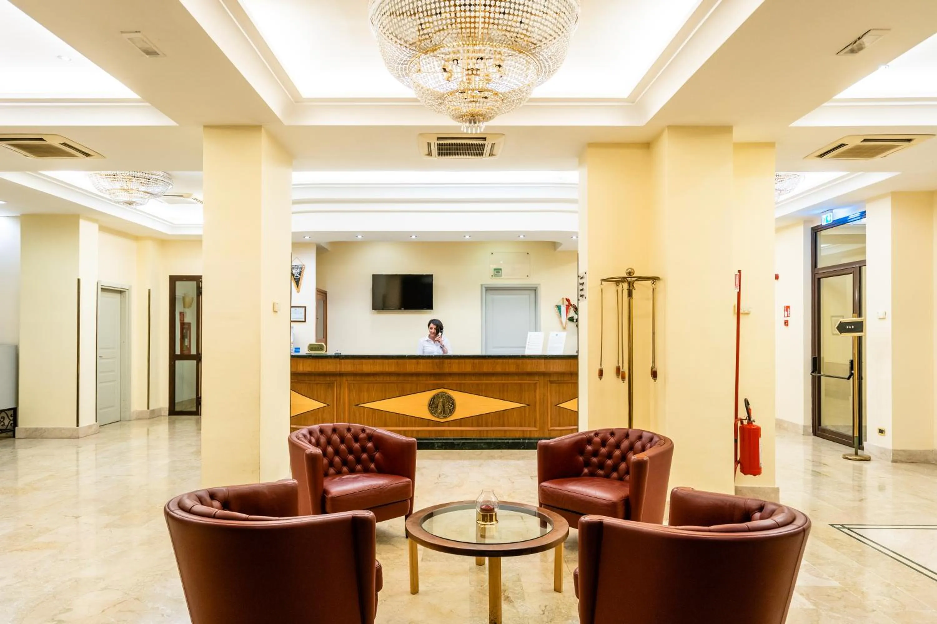 Lobby or reception in Europa Palace Hotel