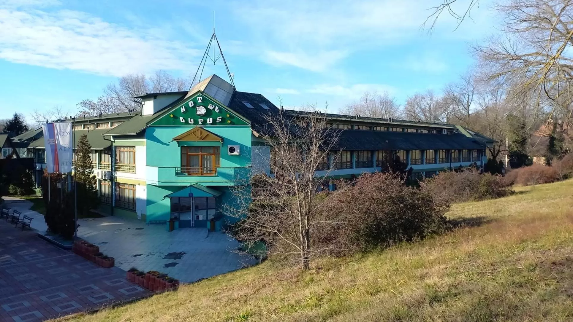 Property building in Garni Lupus prenoćište