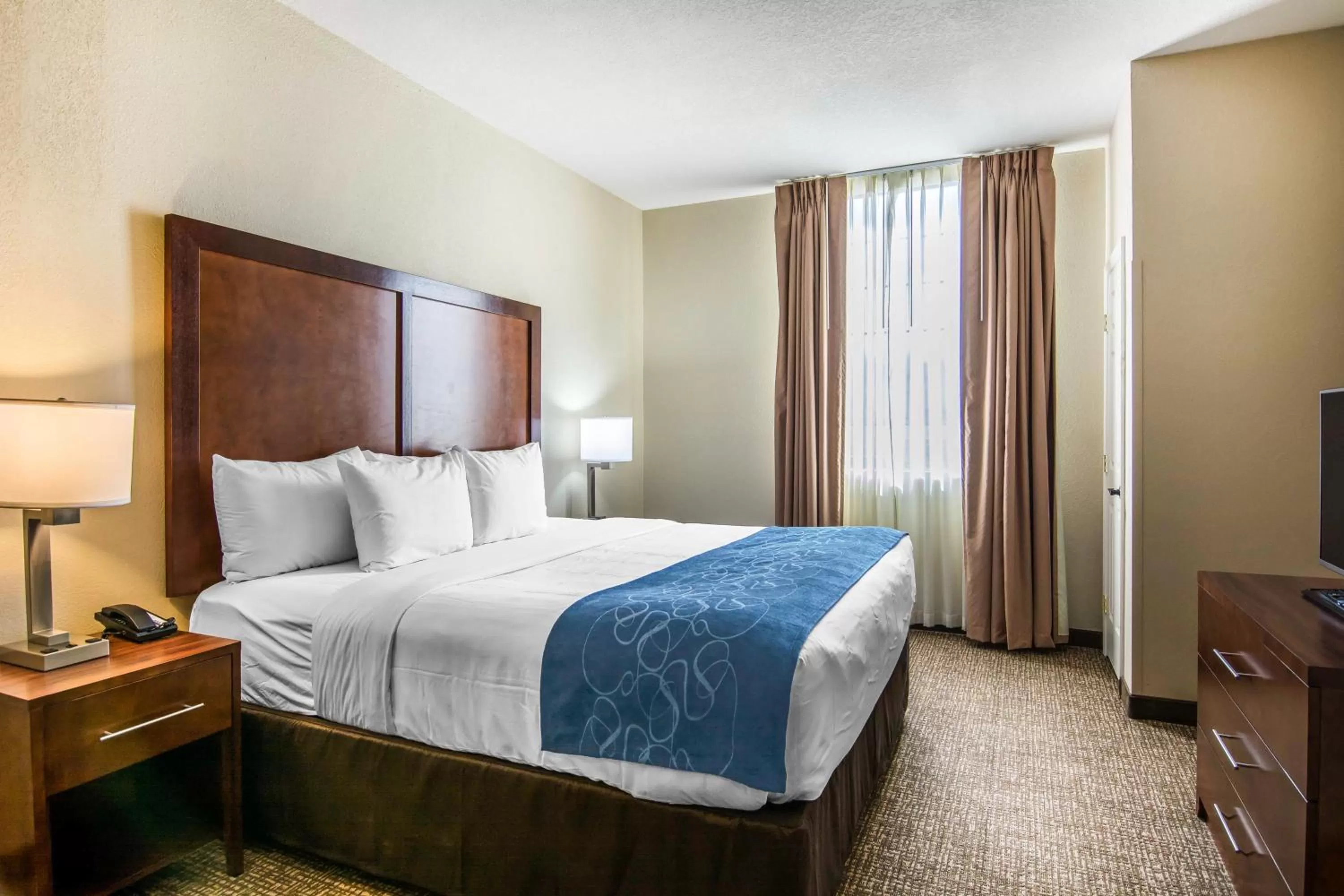 Bedroom, Bed in Comfort Suites Fredericksburg South