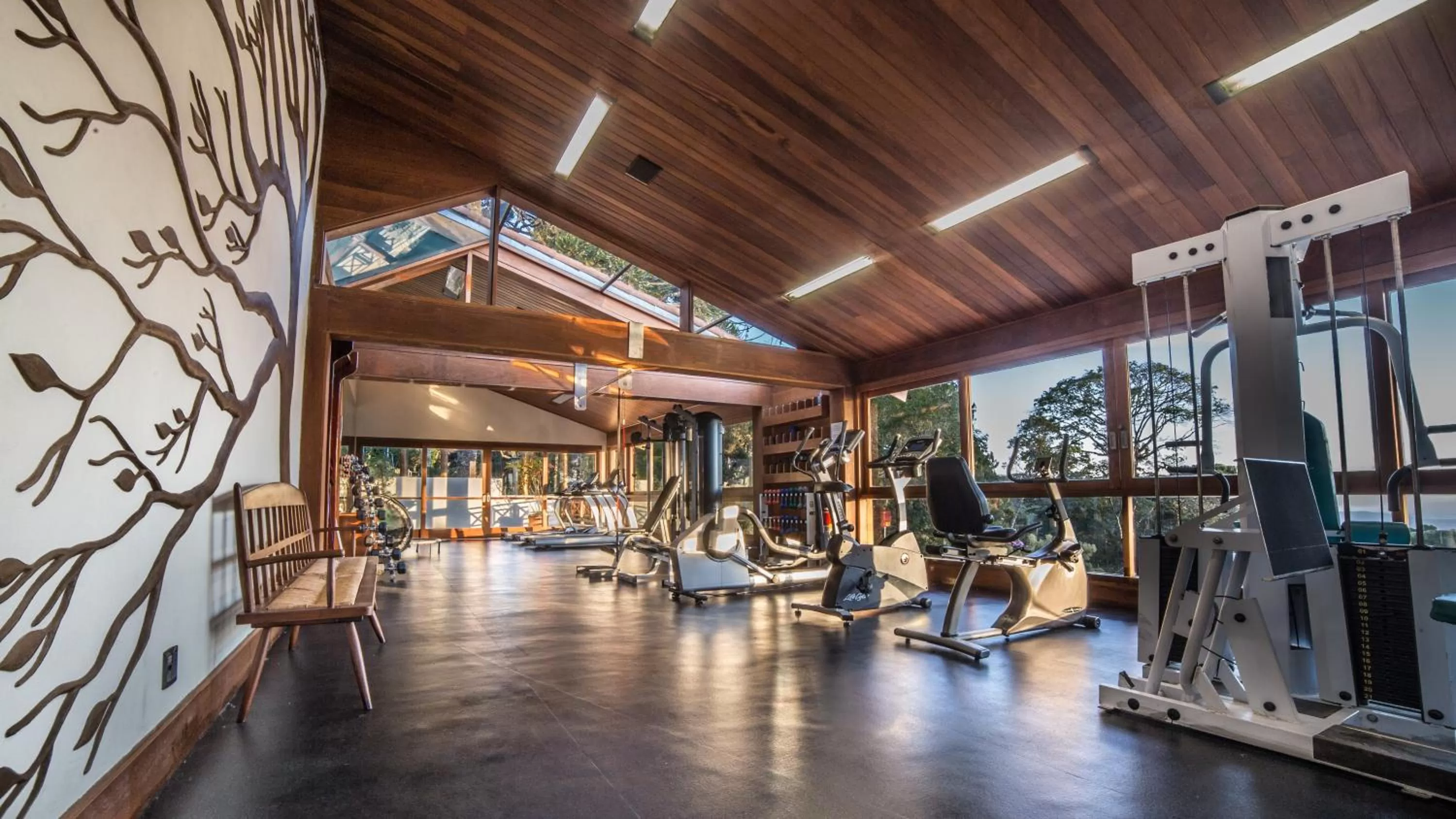 Fitness centre/facilities in Hotel Toriba