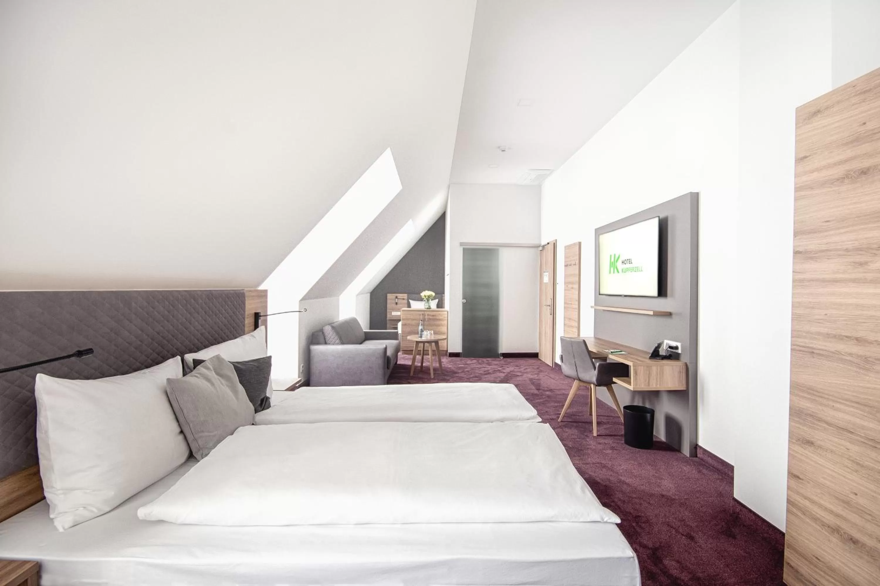 Bed in Hotel Kupferzell