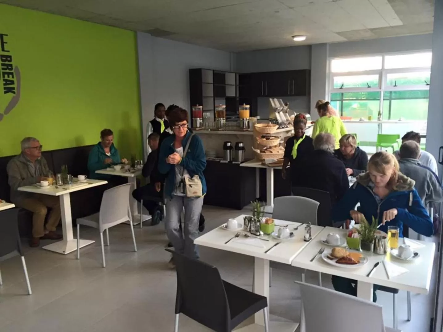 Continental breakfast in Swakopmund Plaza Hotel