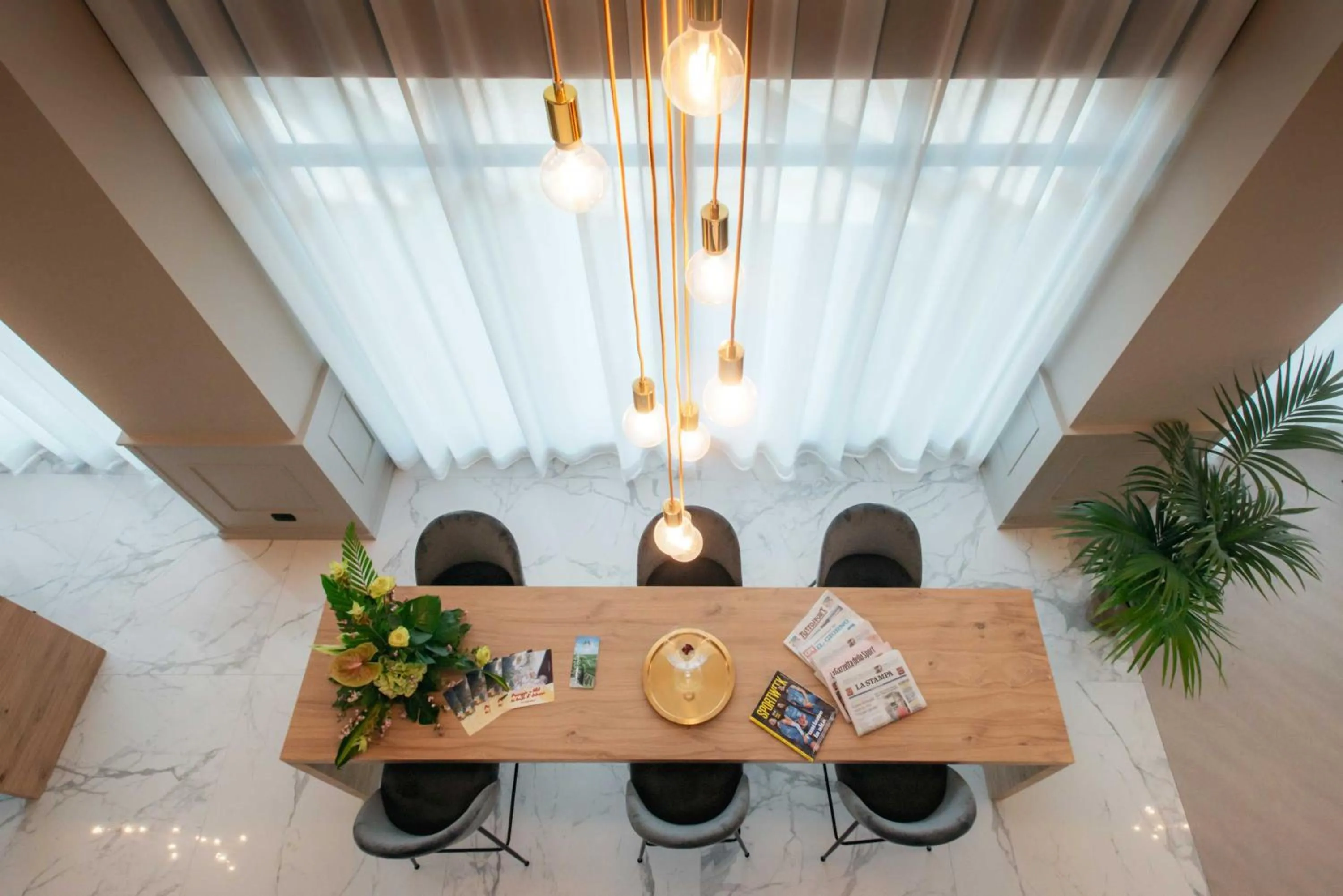 Lobby or reception in Phi Hotel Cavalieri