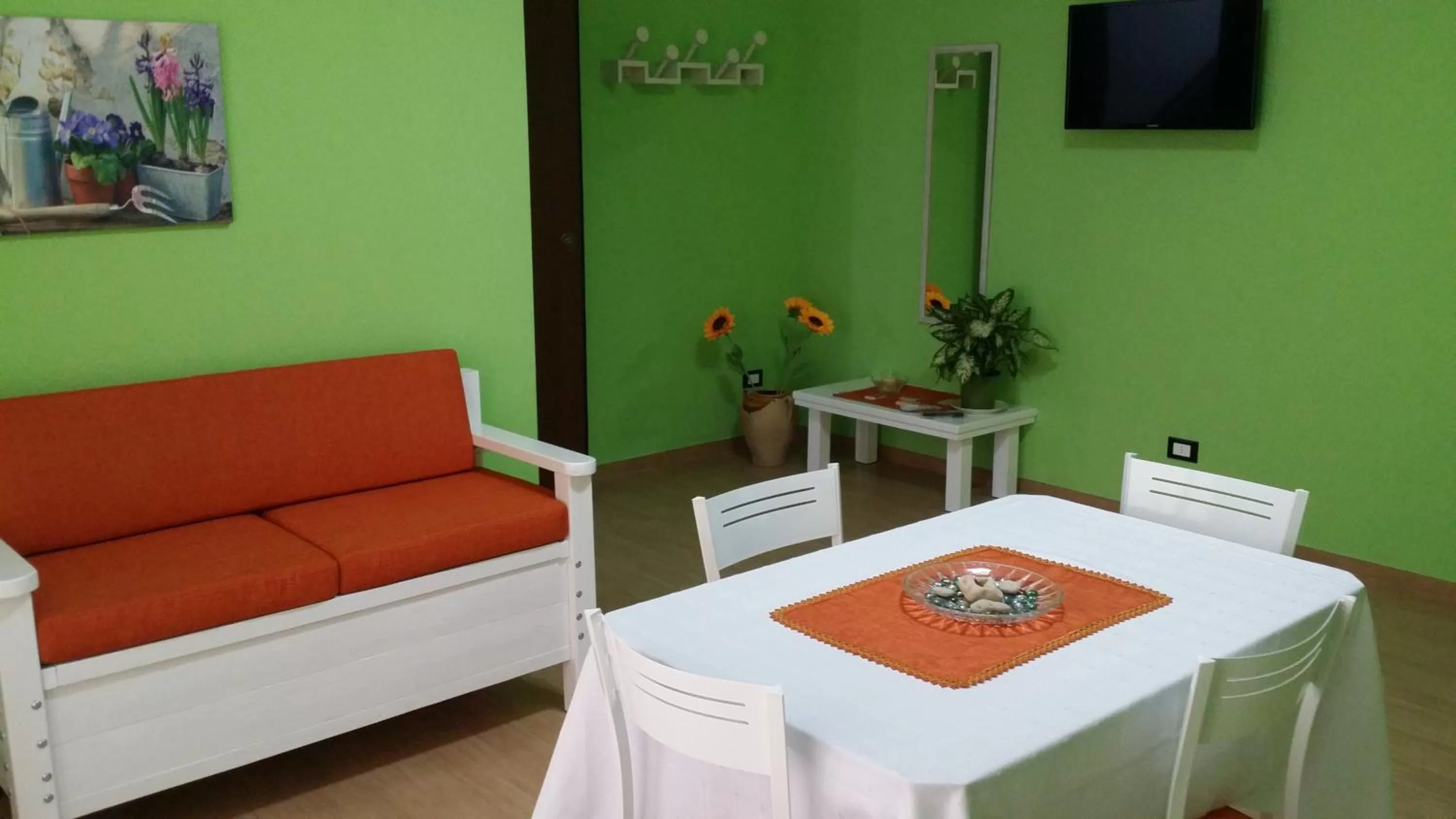 Seating Area in b&b Appia Antica