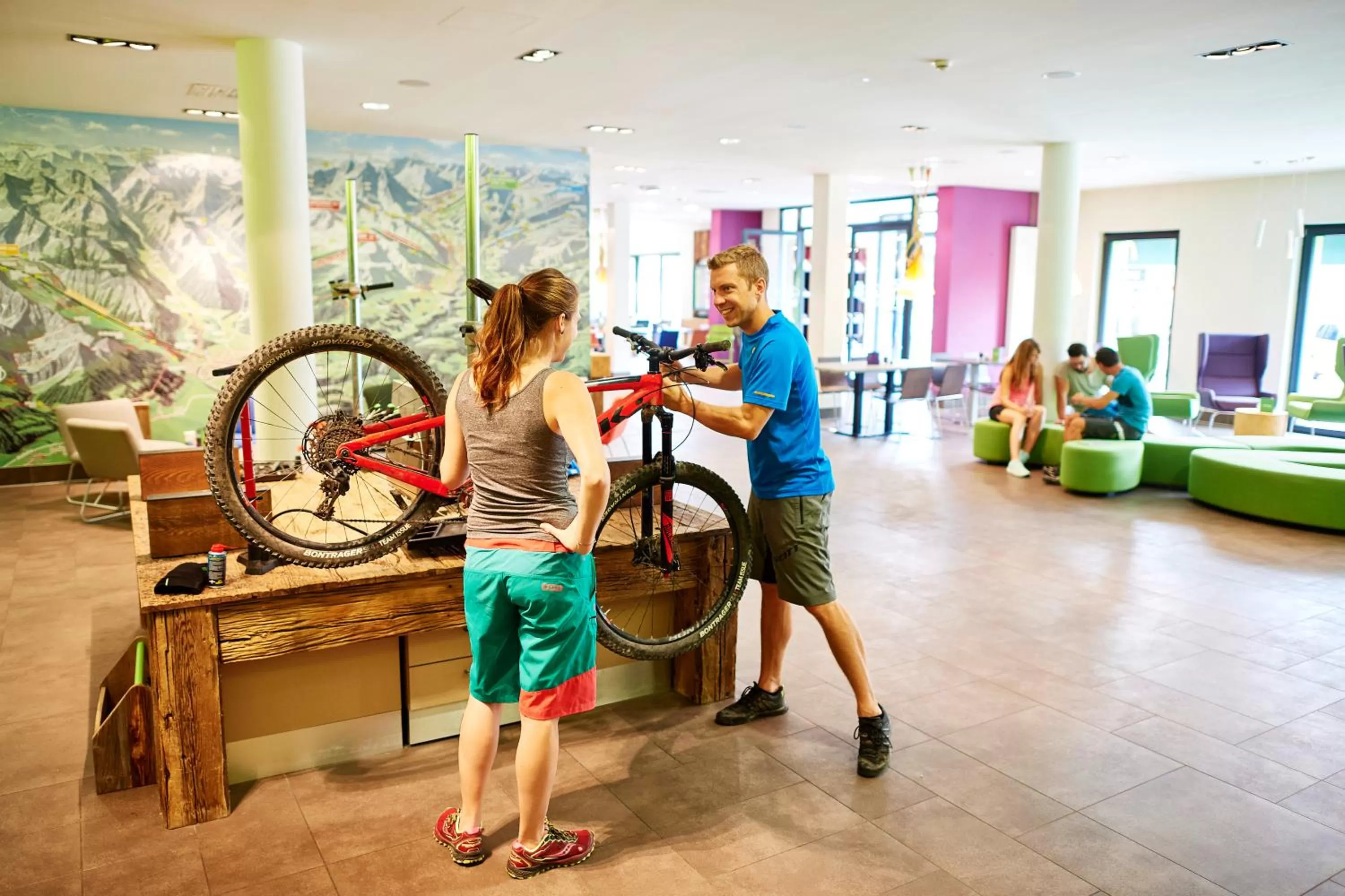 Lounge or bar in Explorer Hotel Neuschwanstein