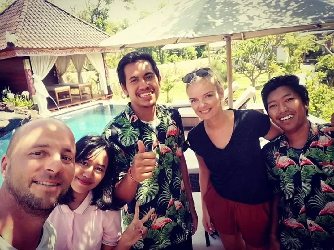 Staff in Mamamia Island Villa