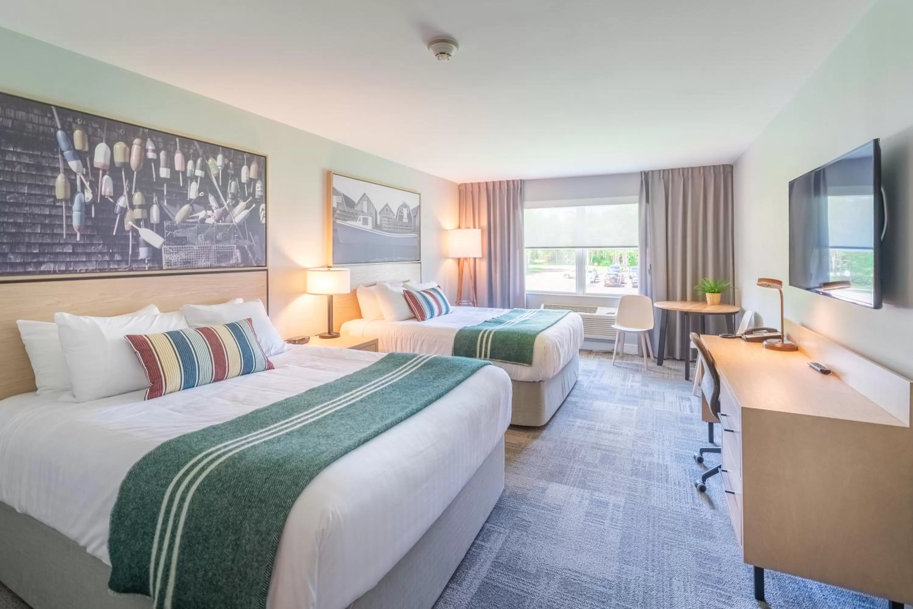 Bed in Mill River Resort