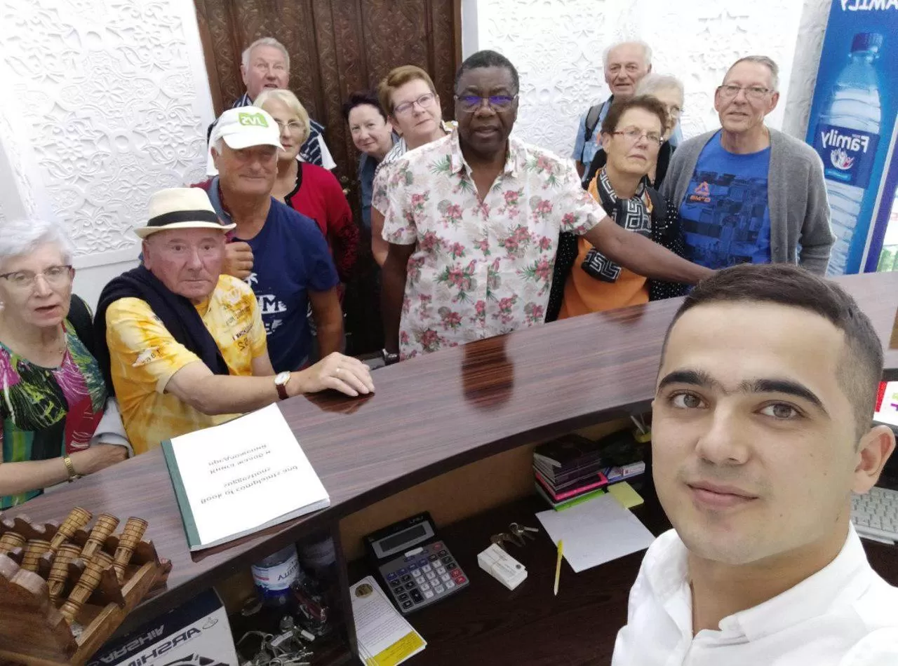Lobby or reception in New Star Boutique hotel - madrasah Muhammad Mahram 1903