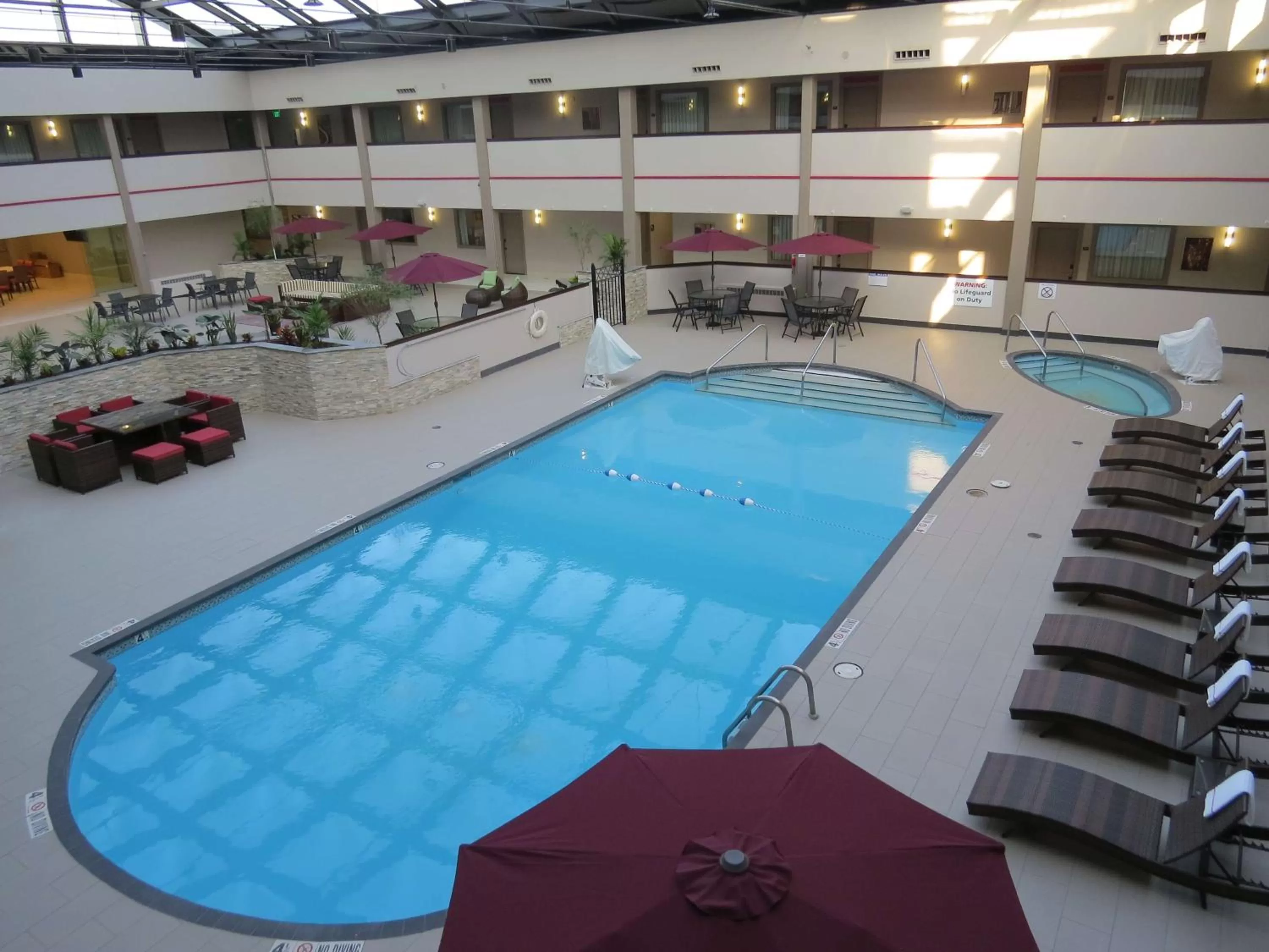 Pool view in Holiday Inn Brookfield - Milwaukee by IHG