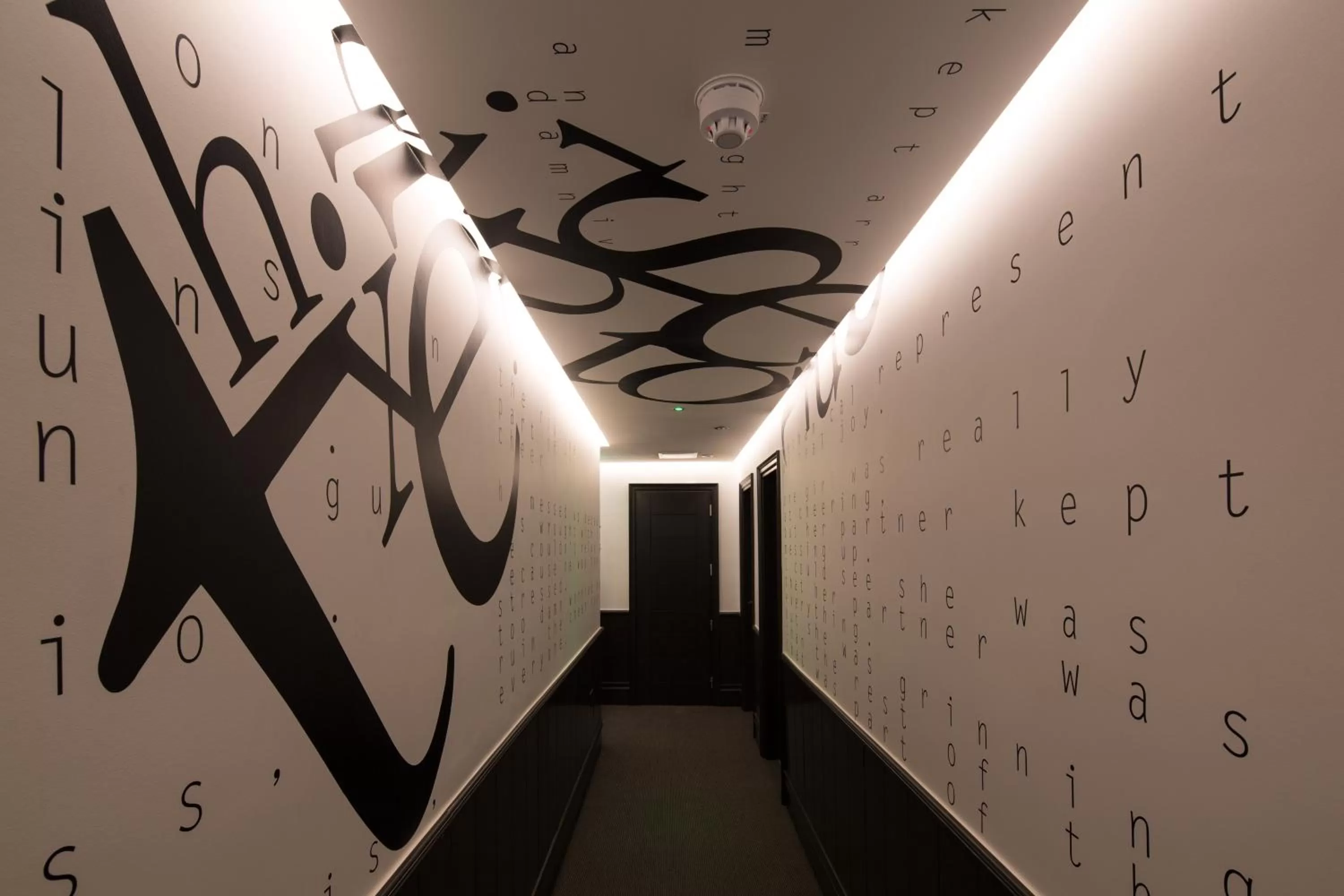 Lobby or reception in The Exhibitionist Hotel