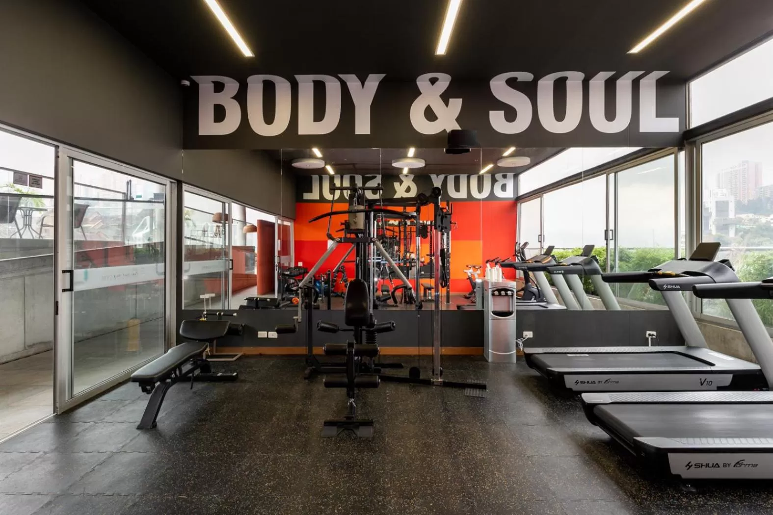 Fitness centre/facilities in Soul Lifestyle Hotel