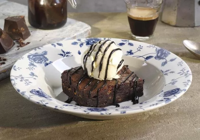 Food close-up in The Crown Hotel Wetherspoon