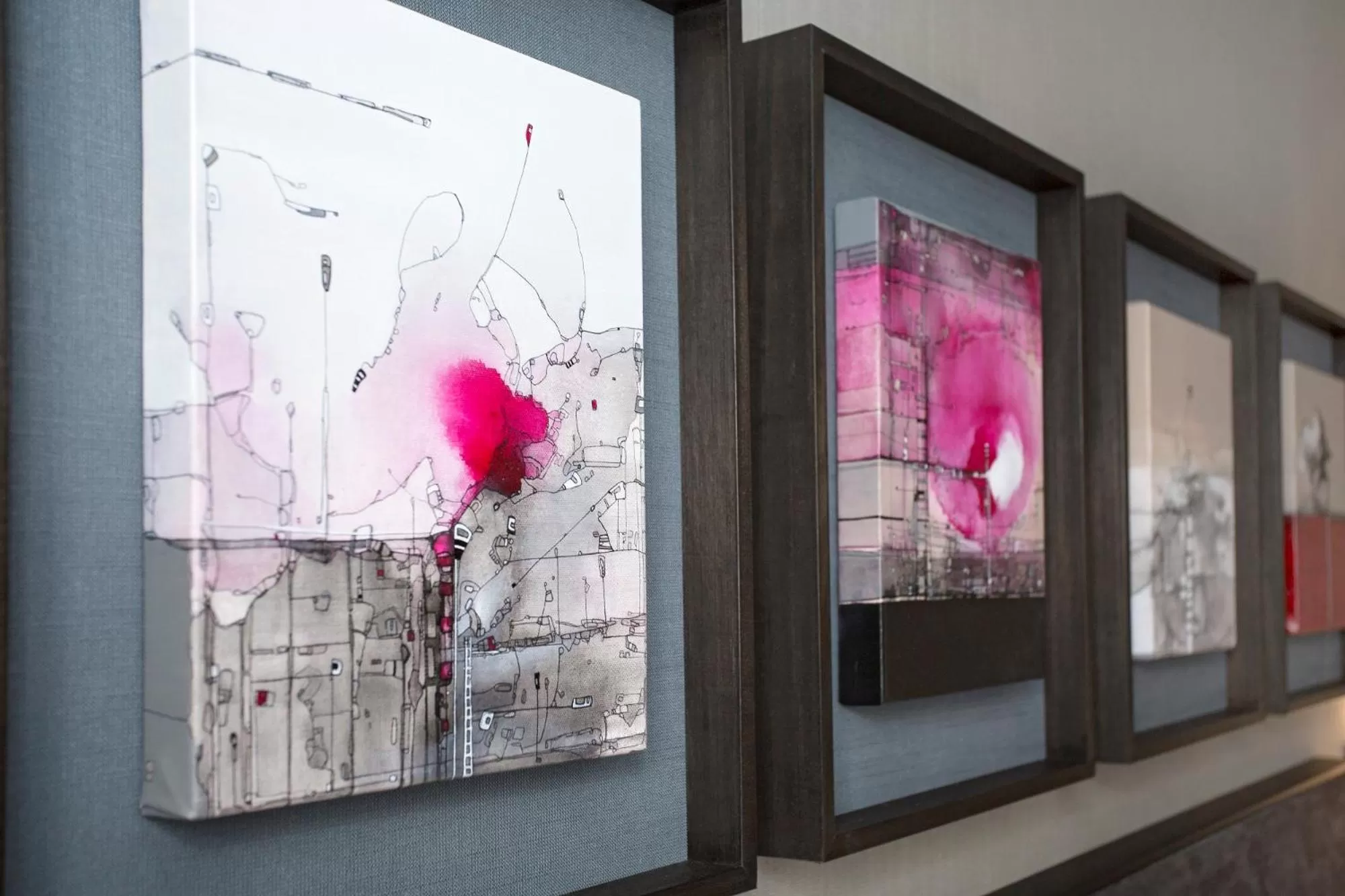 Bedroom in Twr y Felin Hotel