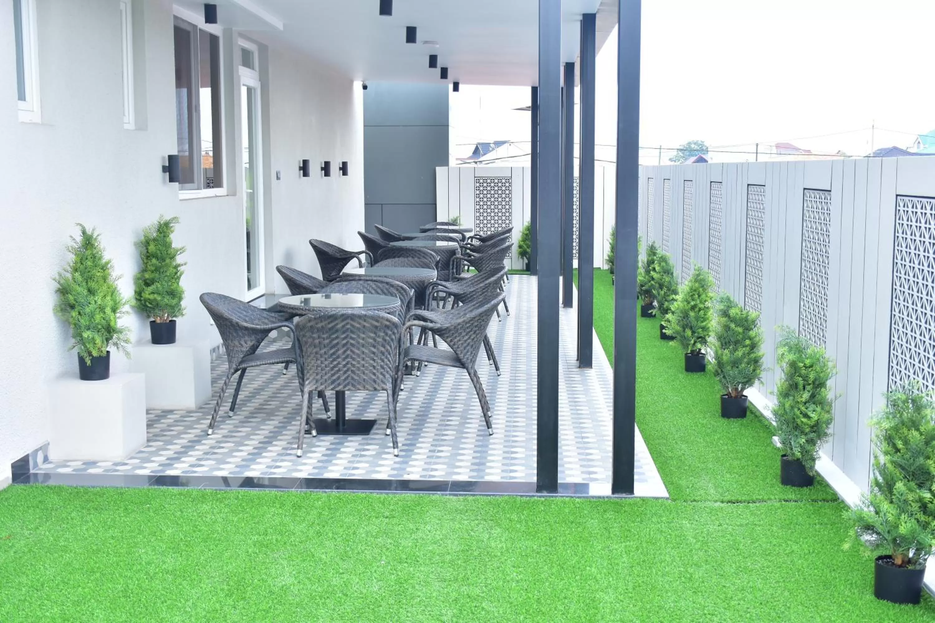 Dining area in Hotel Stella