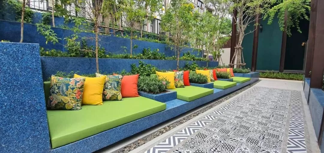 Property building in Huahin mountain view room near the beach