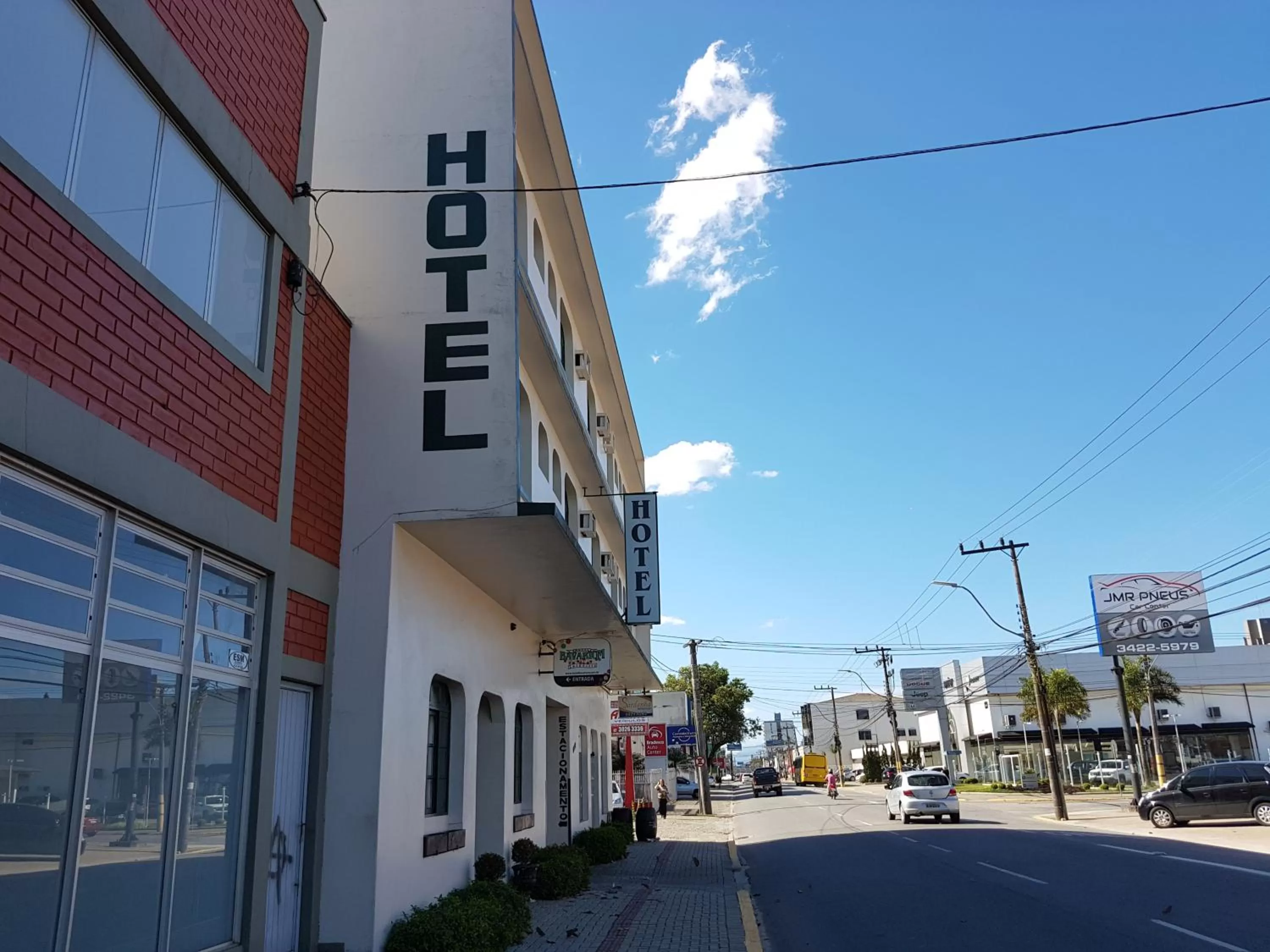 Street view, Property Building in Hotel Bavarium