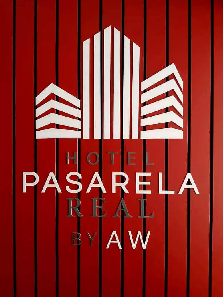 Property logo or sign in Aw Hotel Pasarela Real
