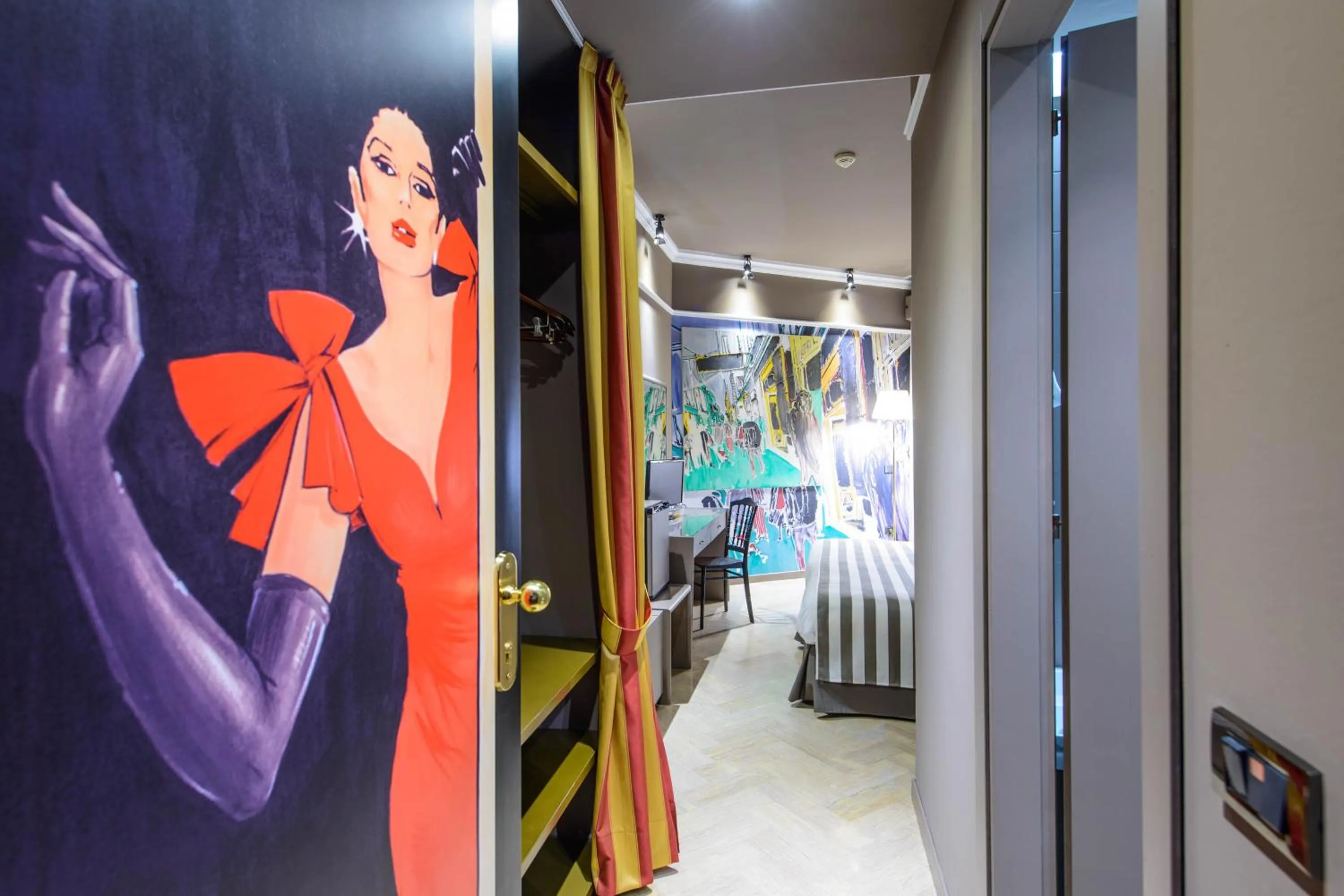 Bedroom in Admiral Art Hotel