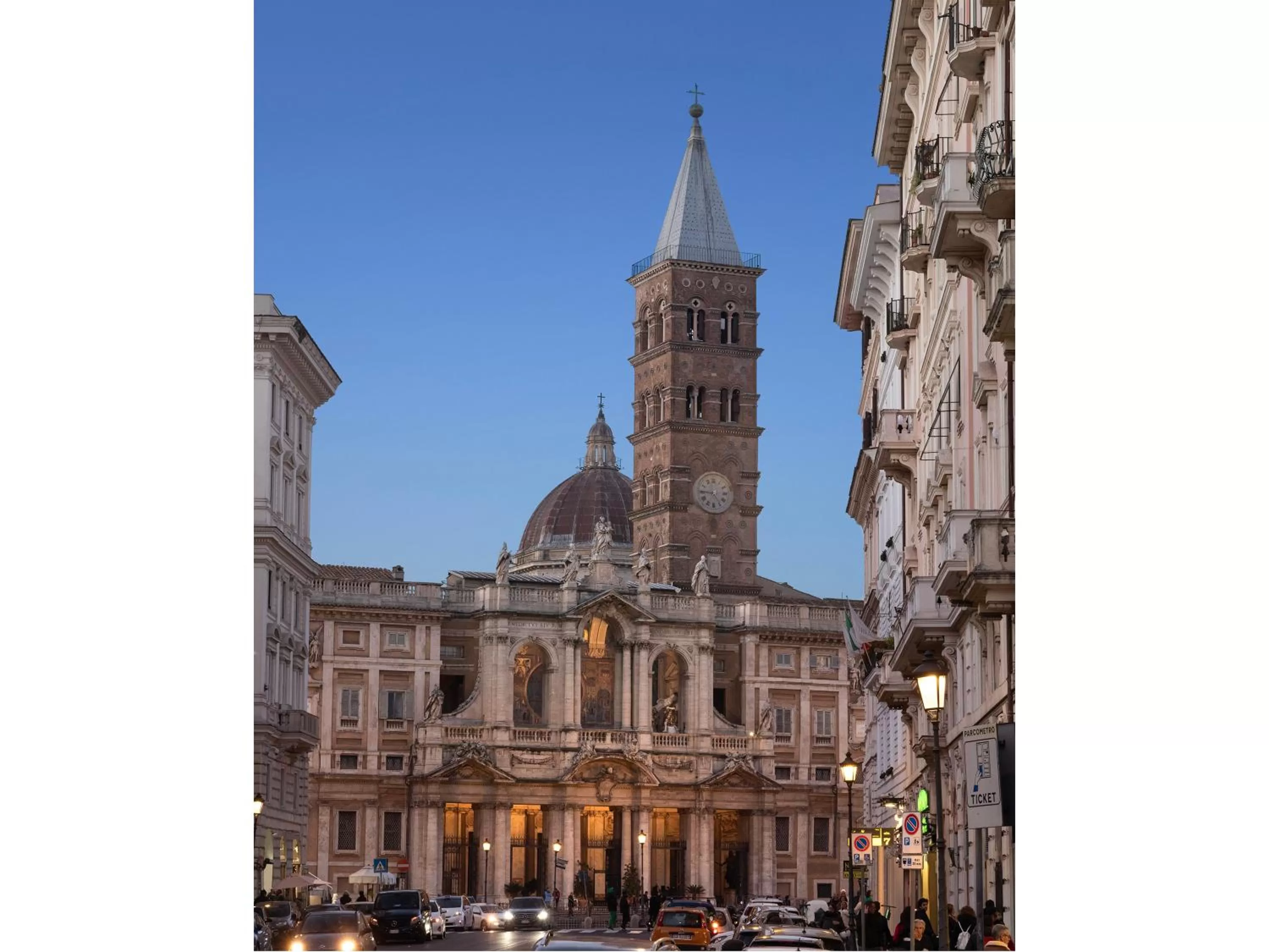 Property building in Golden Tulip Rome Piram