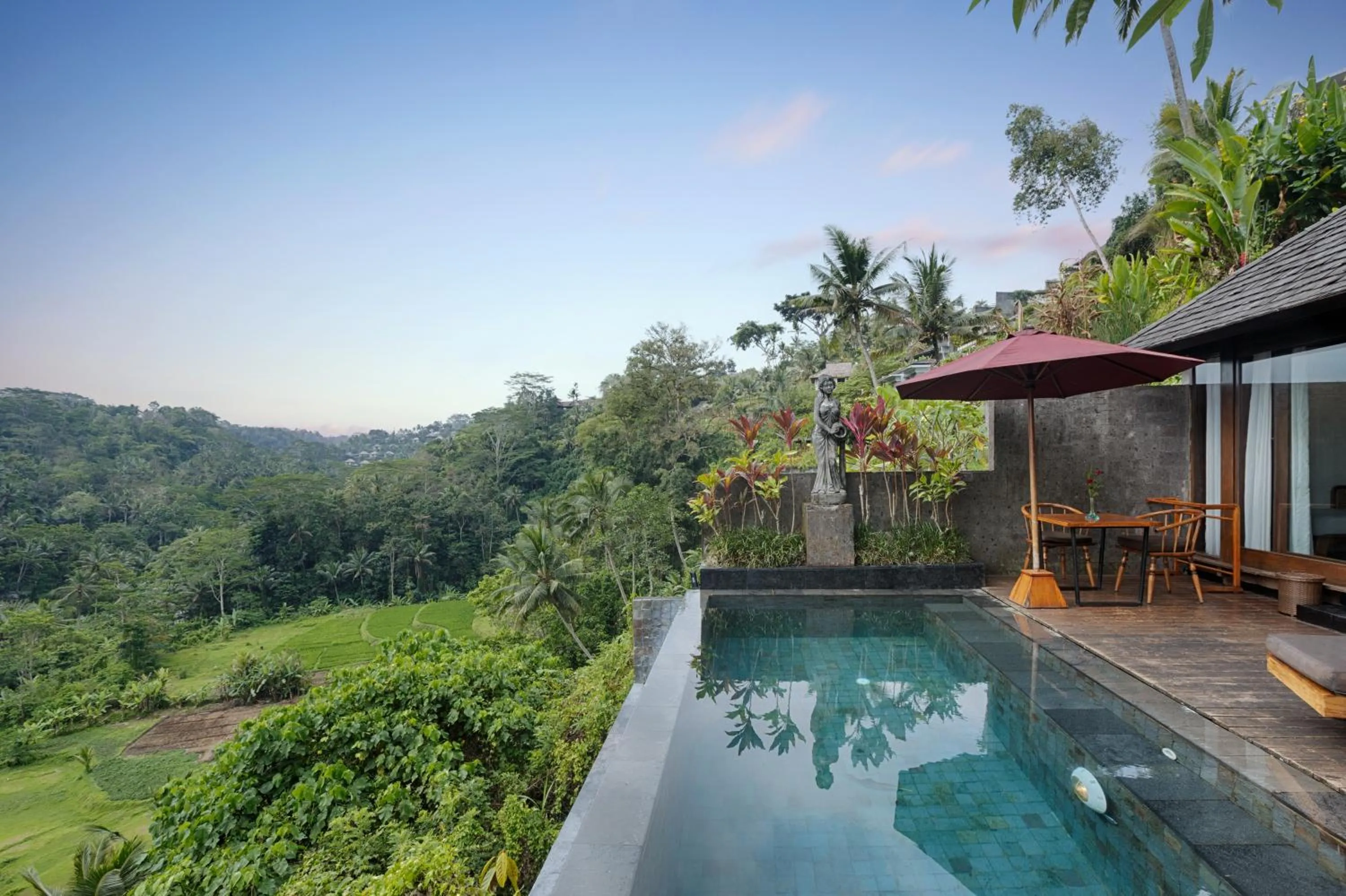 Natural landscape in Black Penny Villas Ubud