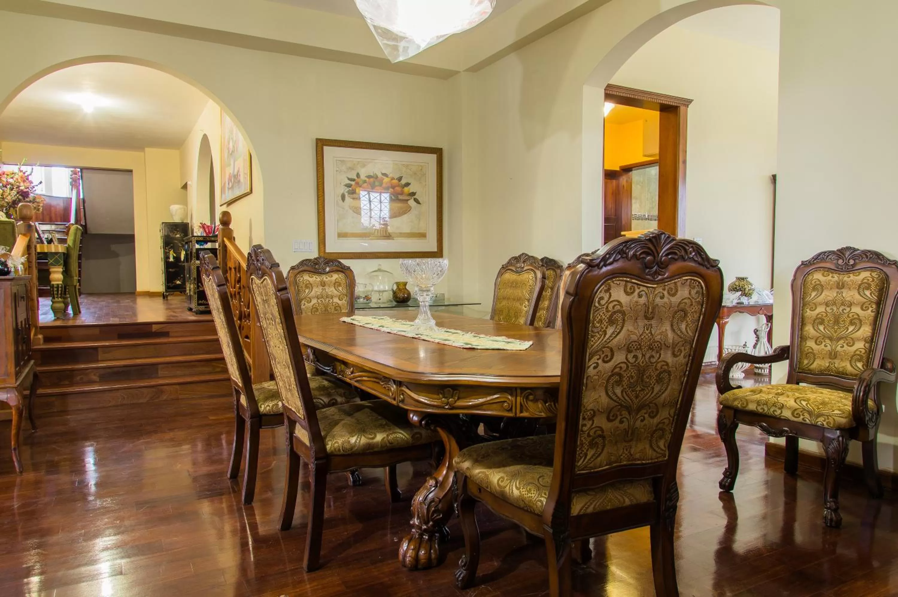 Dining area in El Cielo
