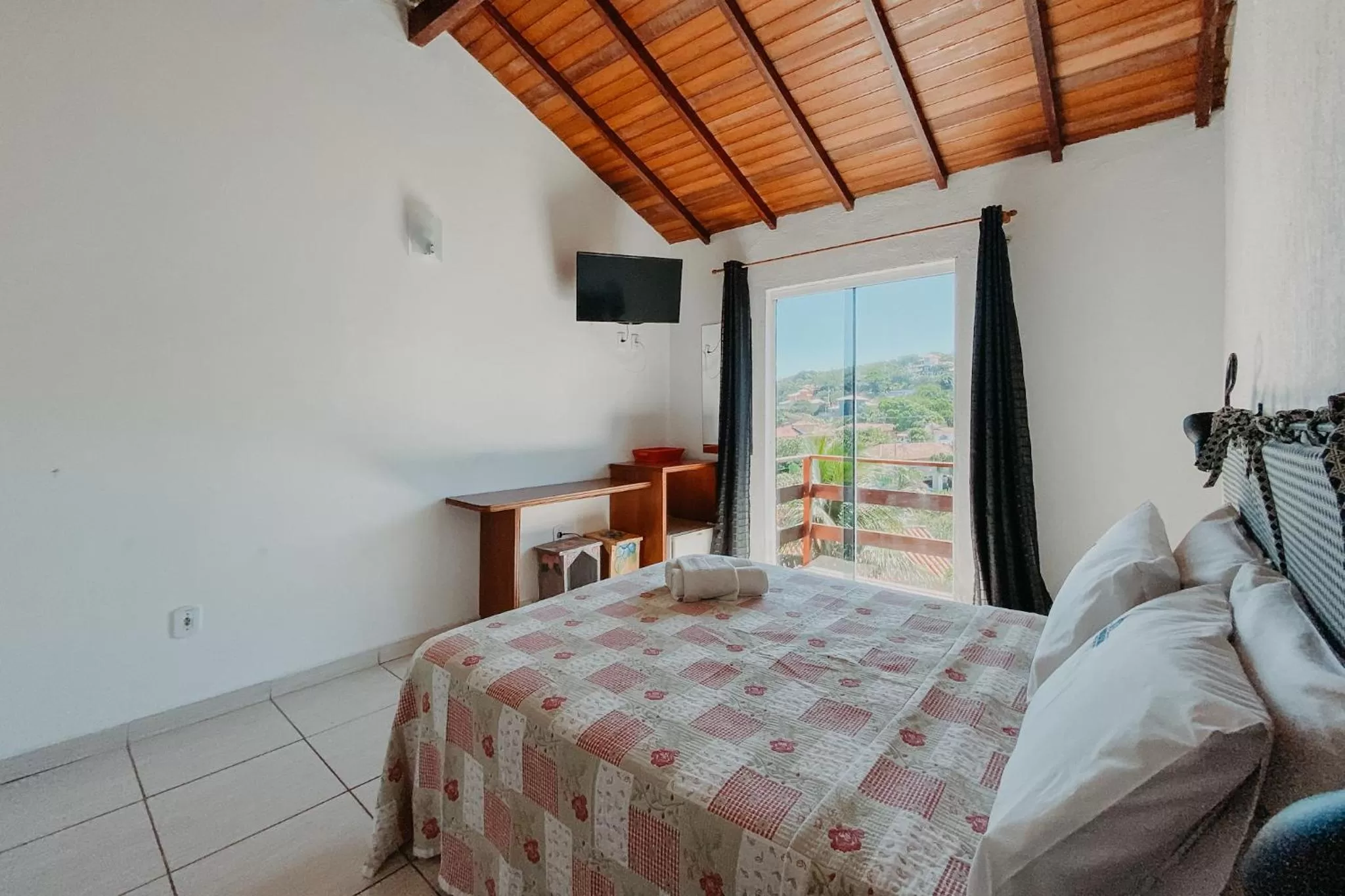 Bed in Calador Búzios Hotel