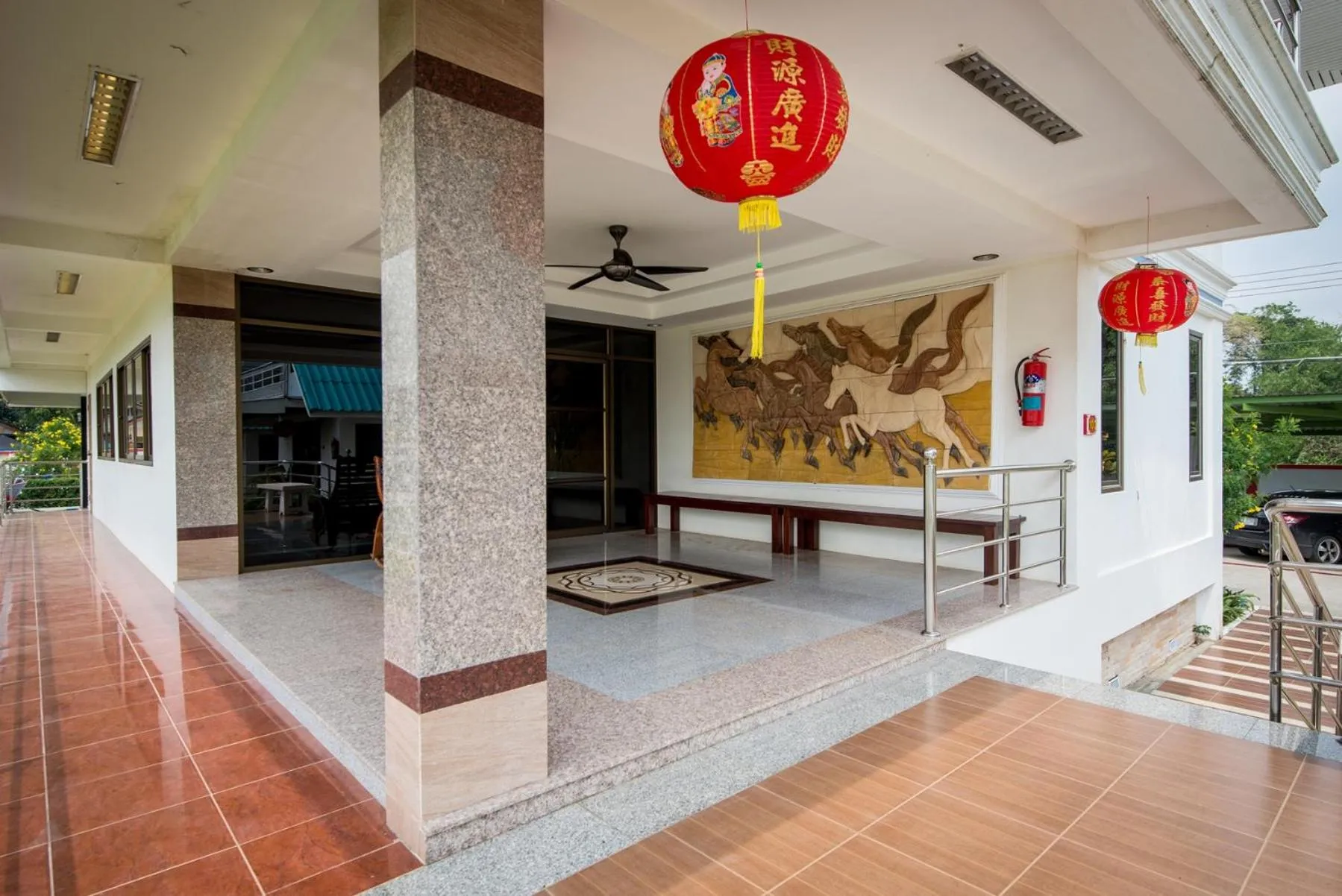 Facade/entrance in Dreampark resort