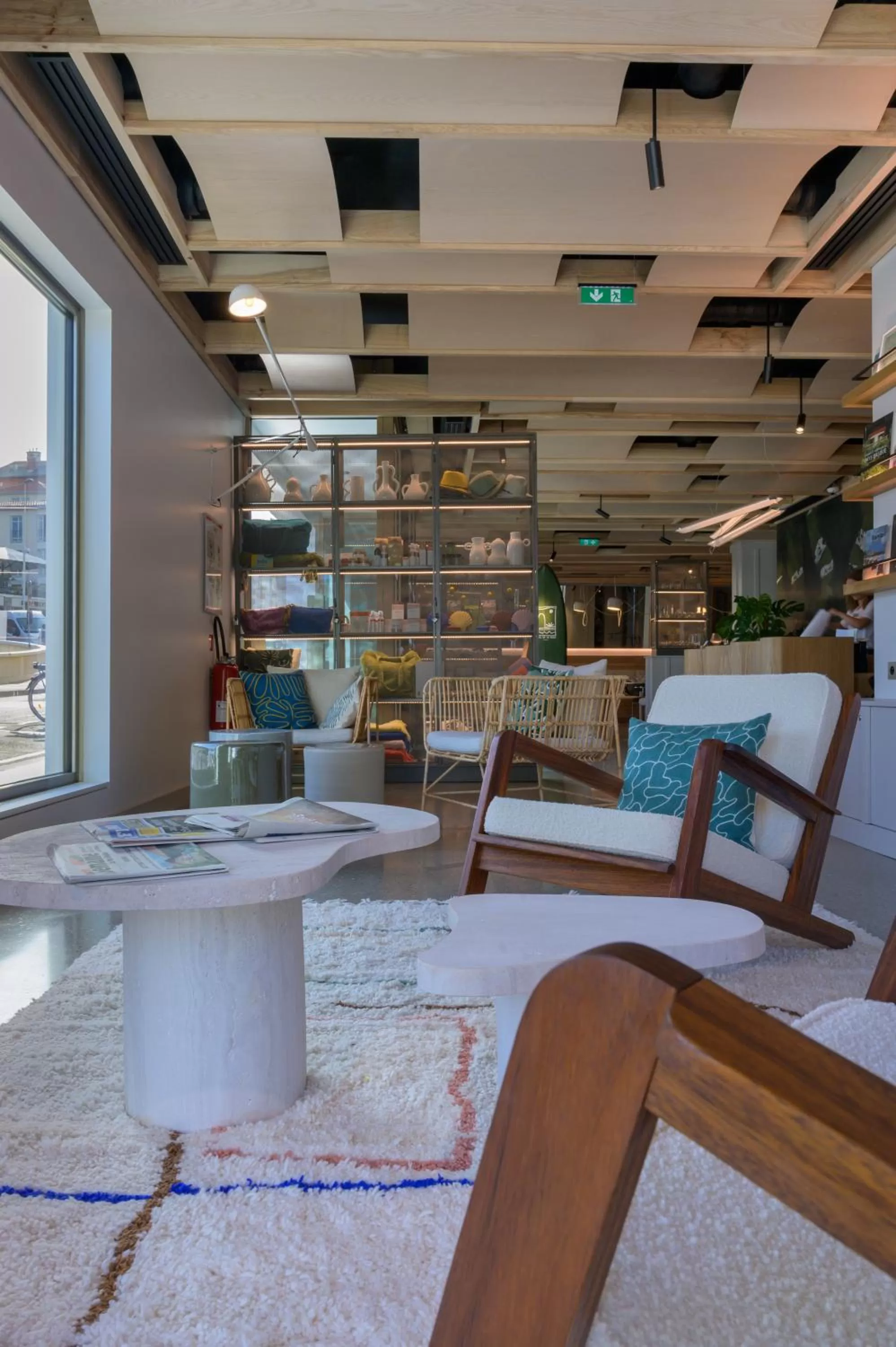 Living room in Hôtel de La Plage