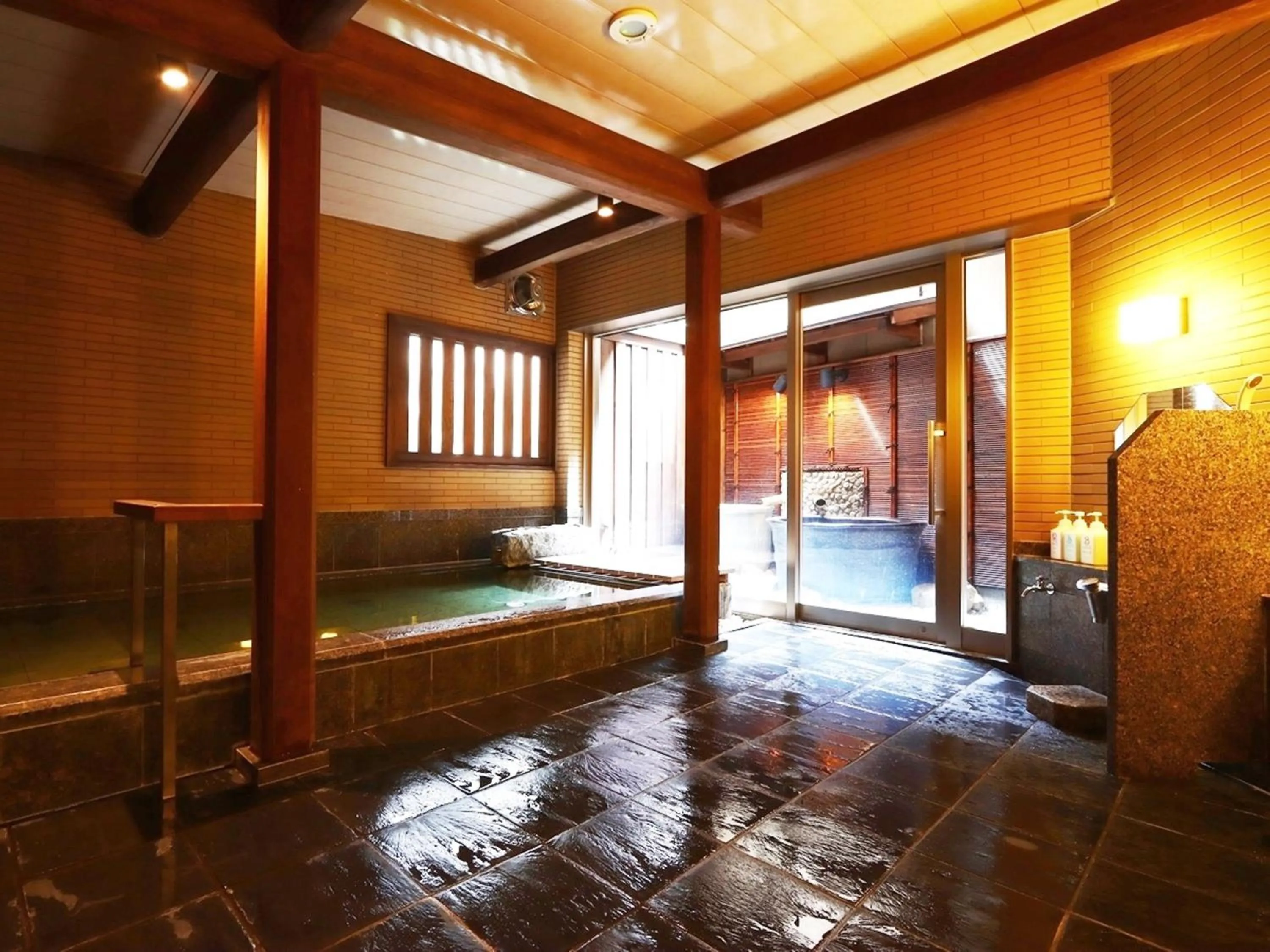 Hot Spring Bath, Bed in Ryokan Tanabe 旅館田邊