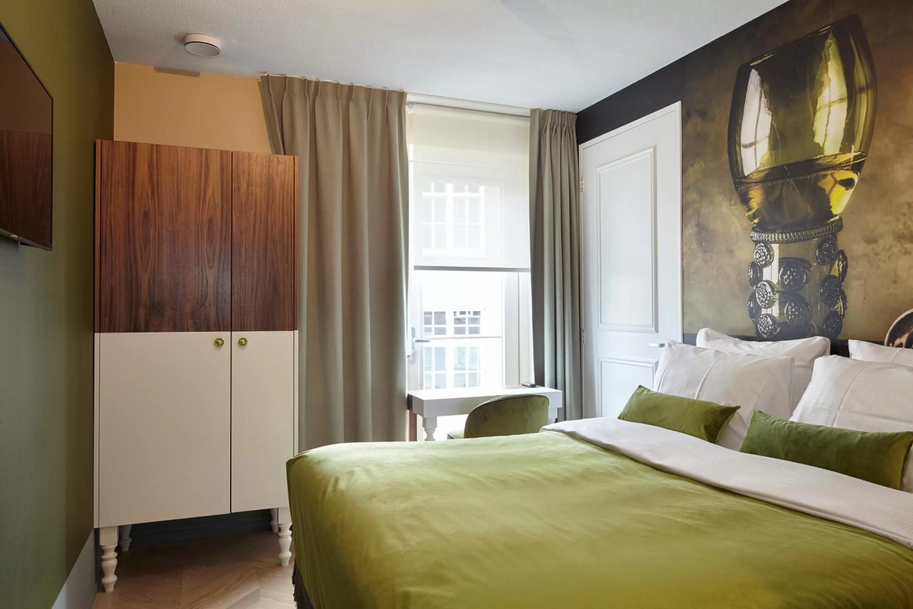 Standard Double Room with Balcony in The Muse Amsterdam - Boutique Hotel