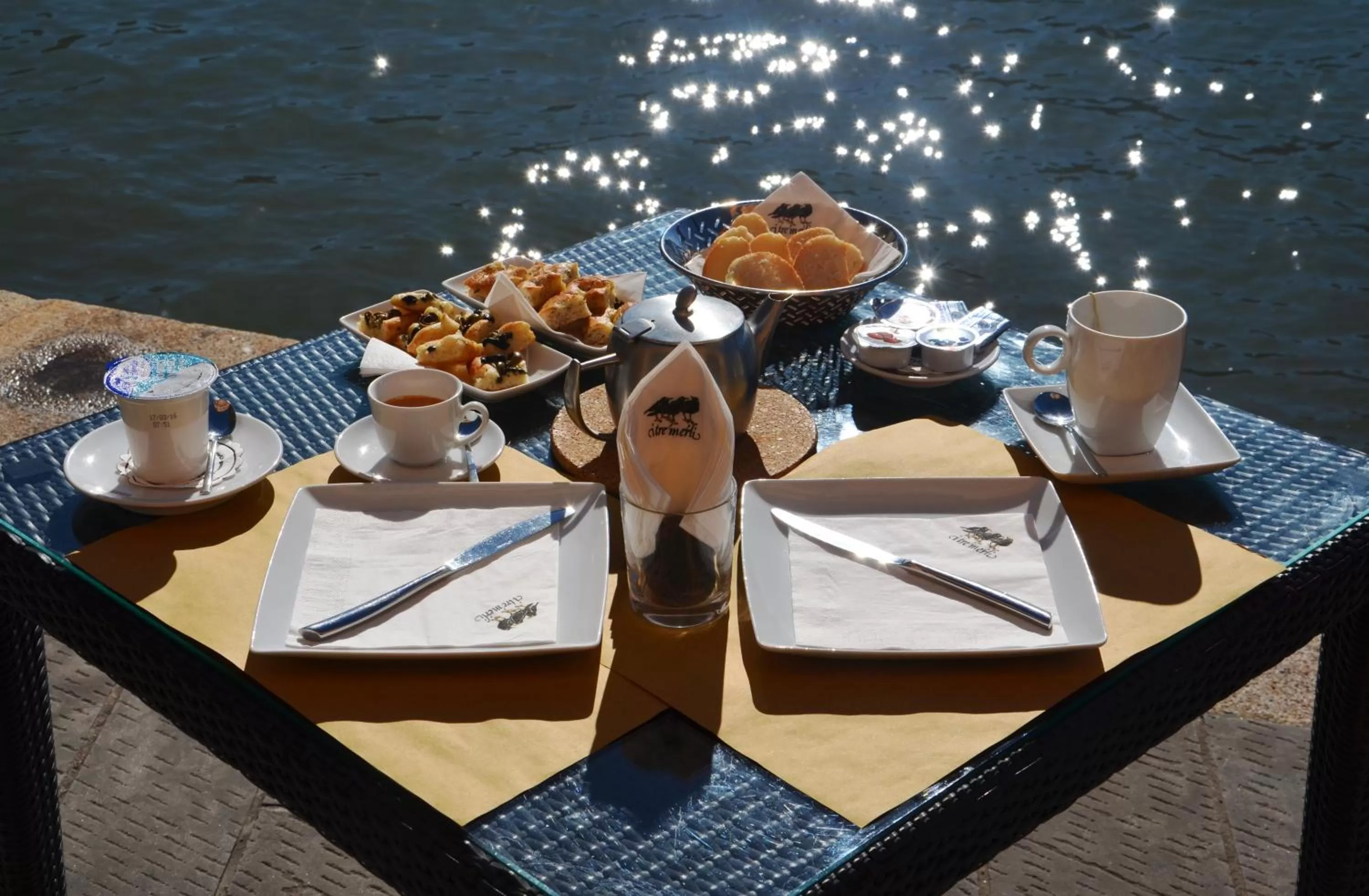 Breakfast in I Tre Merli Locanda