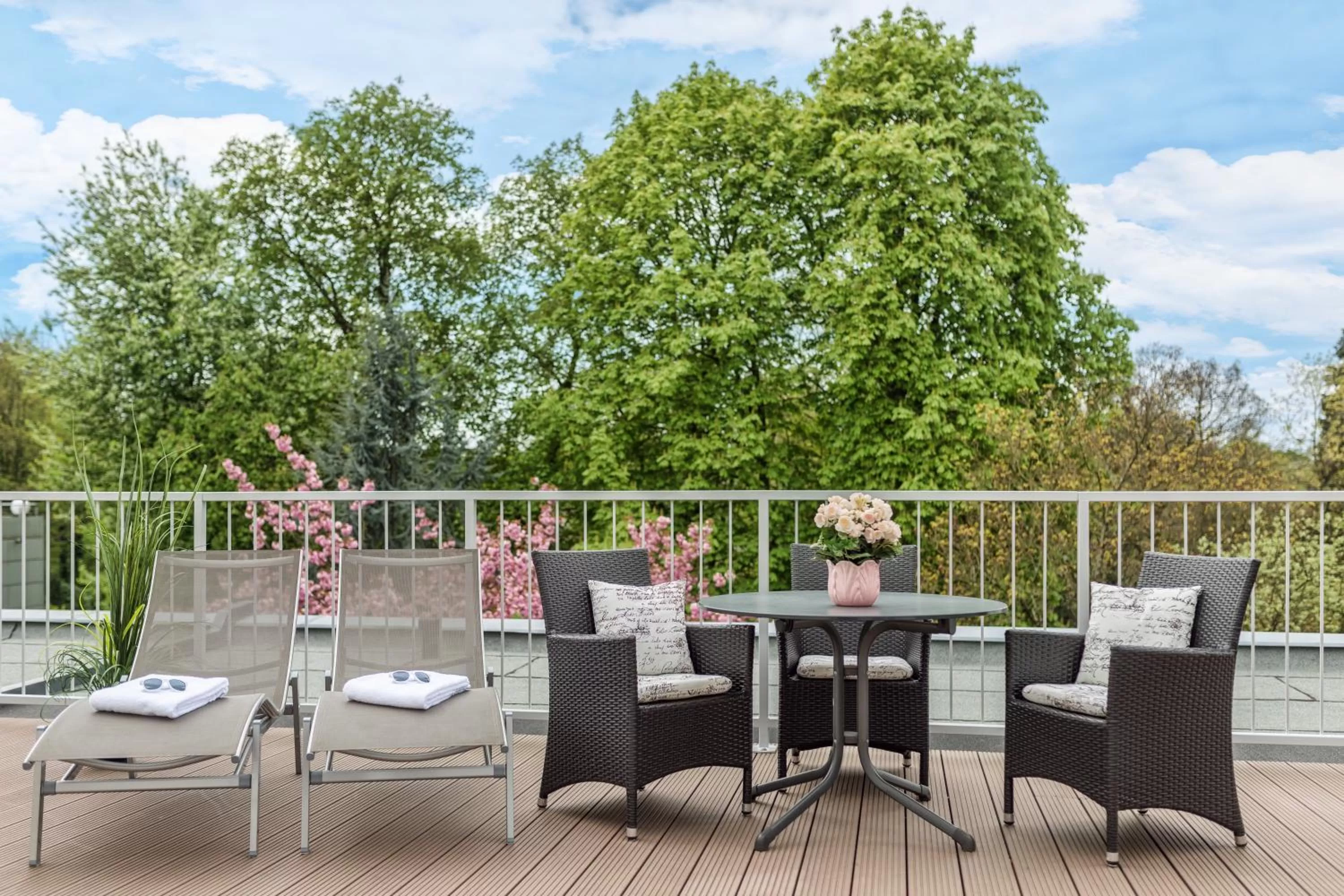 Balcony/Terrace in Best Western Plus Hotel Stadtquartier Haan