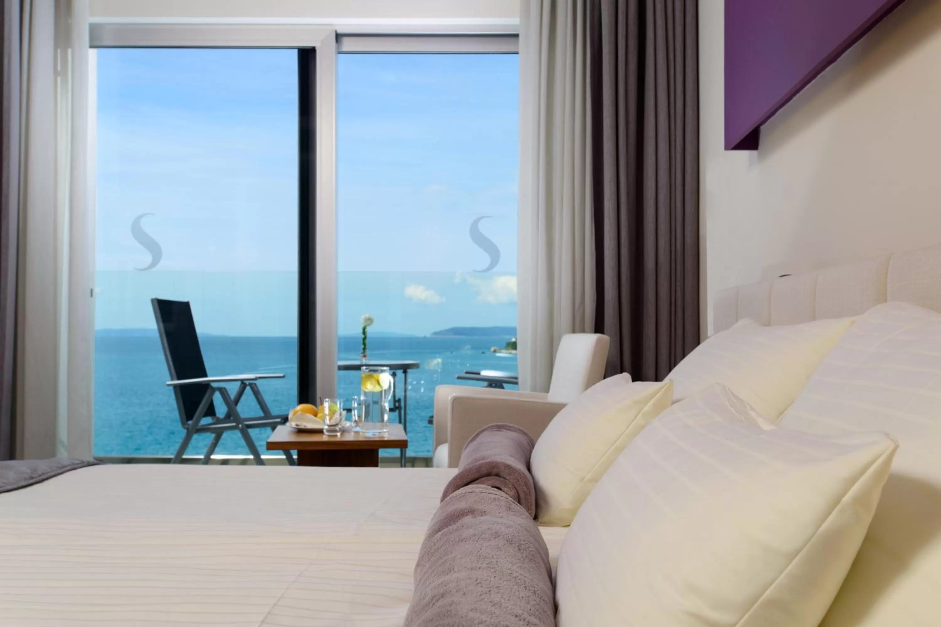 View (from property/room), Bed in Hotel Split