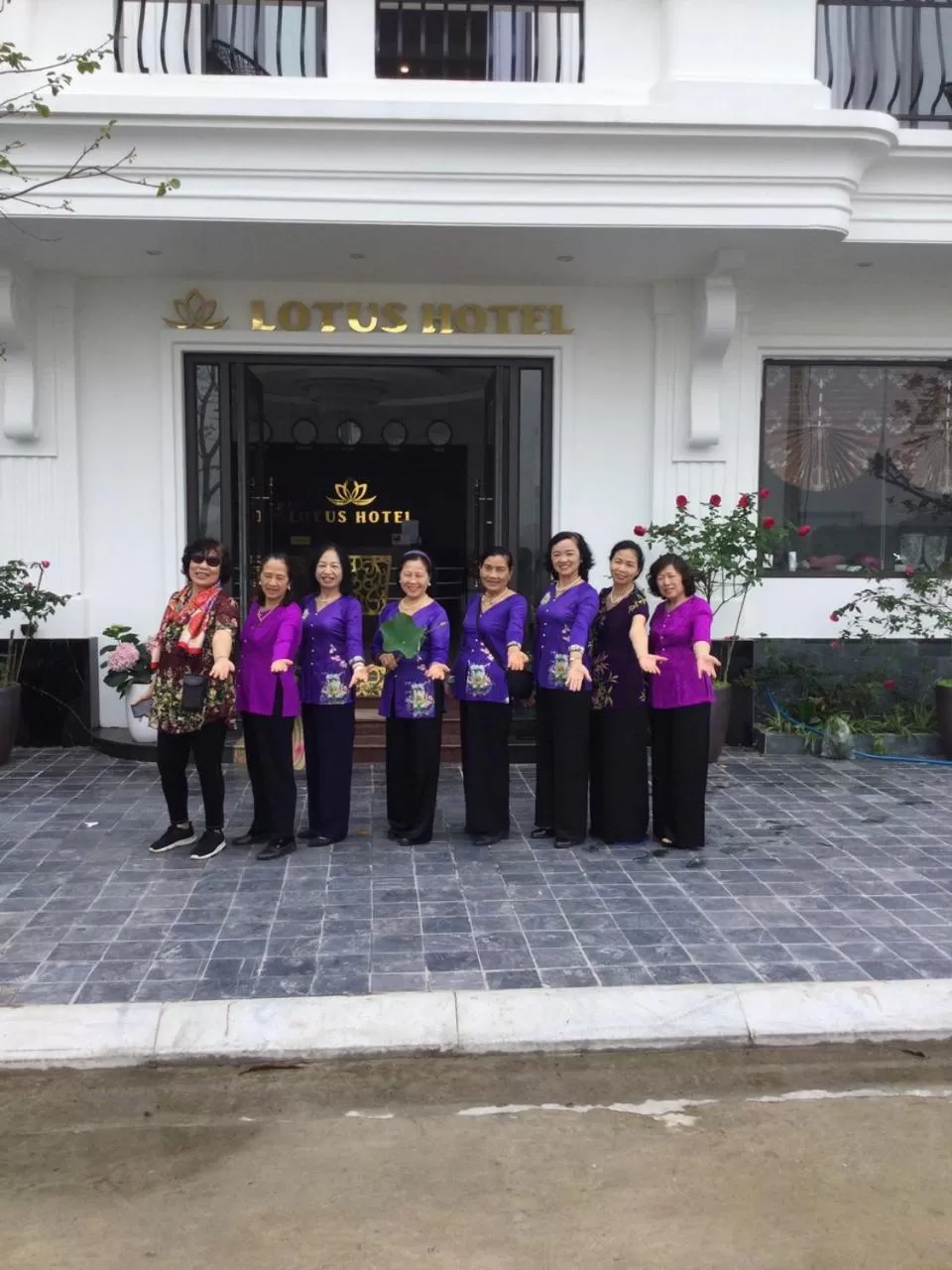 Facade/entrance in Lotus Hotel Ninh Bình