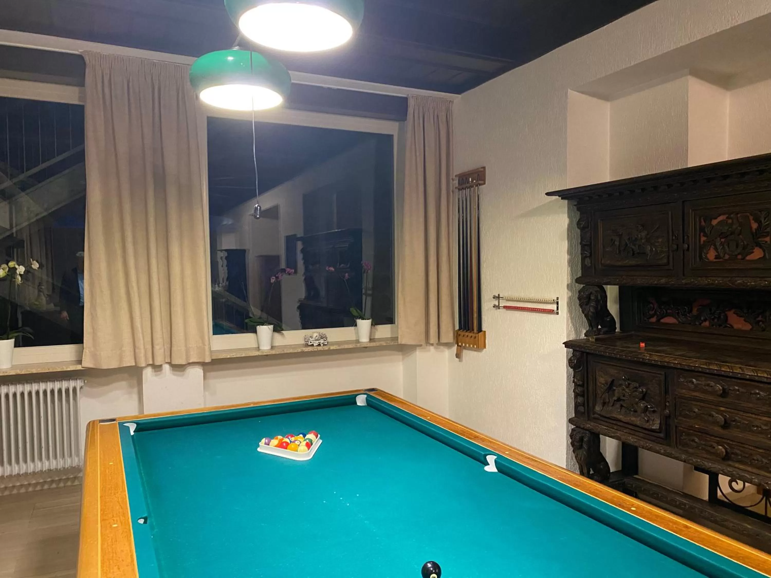 Billiard in Hotel Castel Latemar