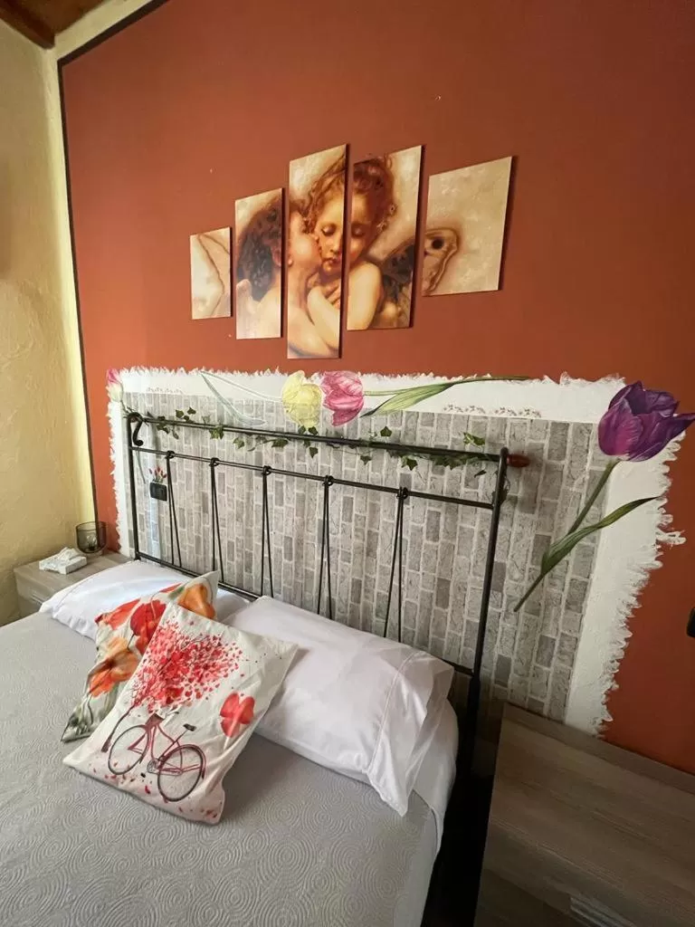 Bed in La Bicicletta Rifiorita