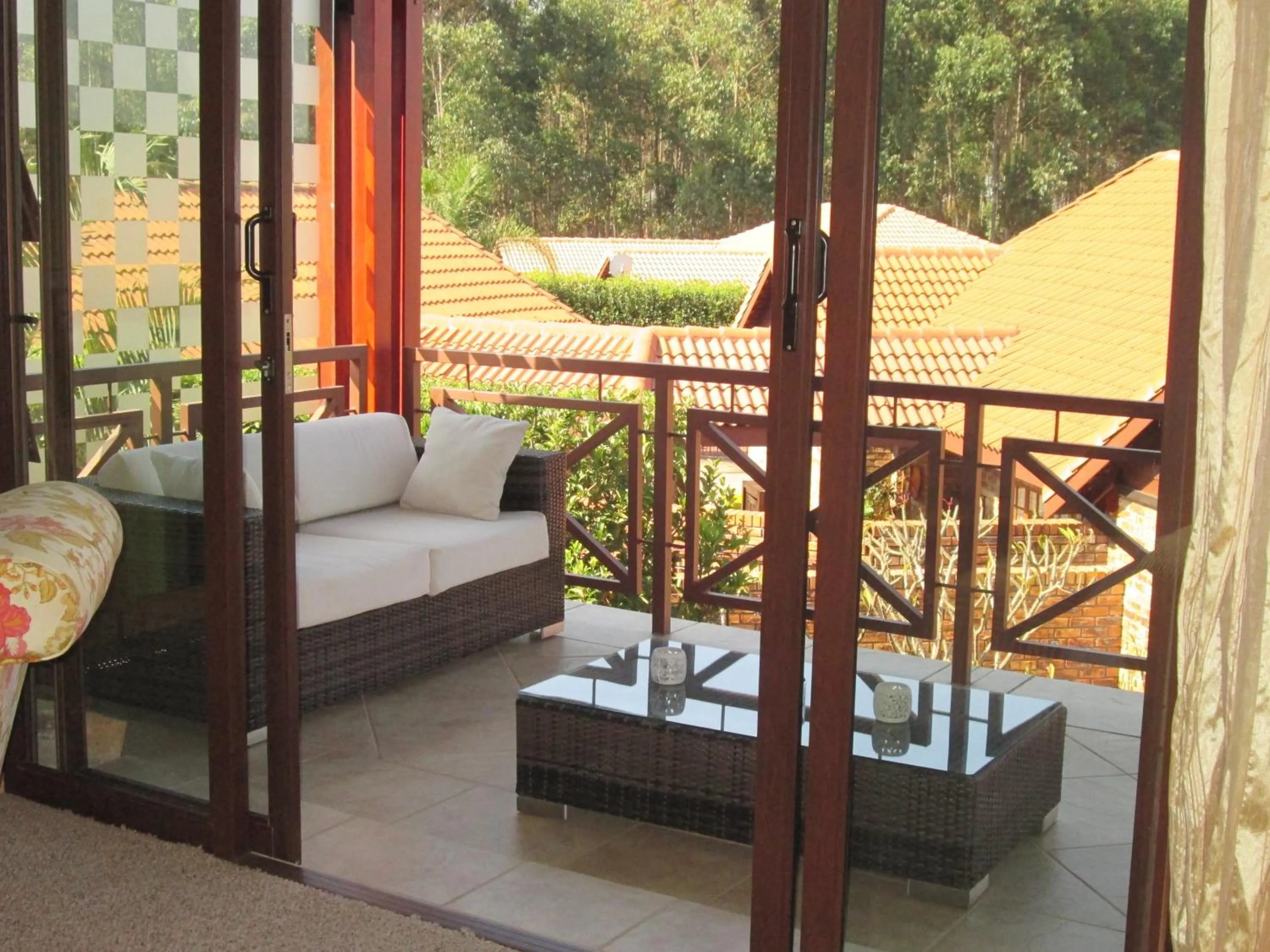 Balcony/Terrace, Bed in Schneiders Boutique Hotel