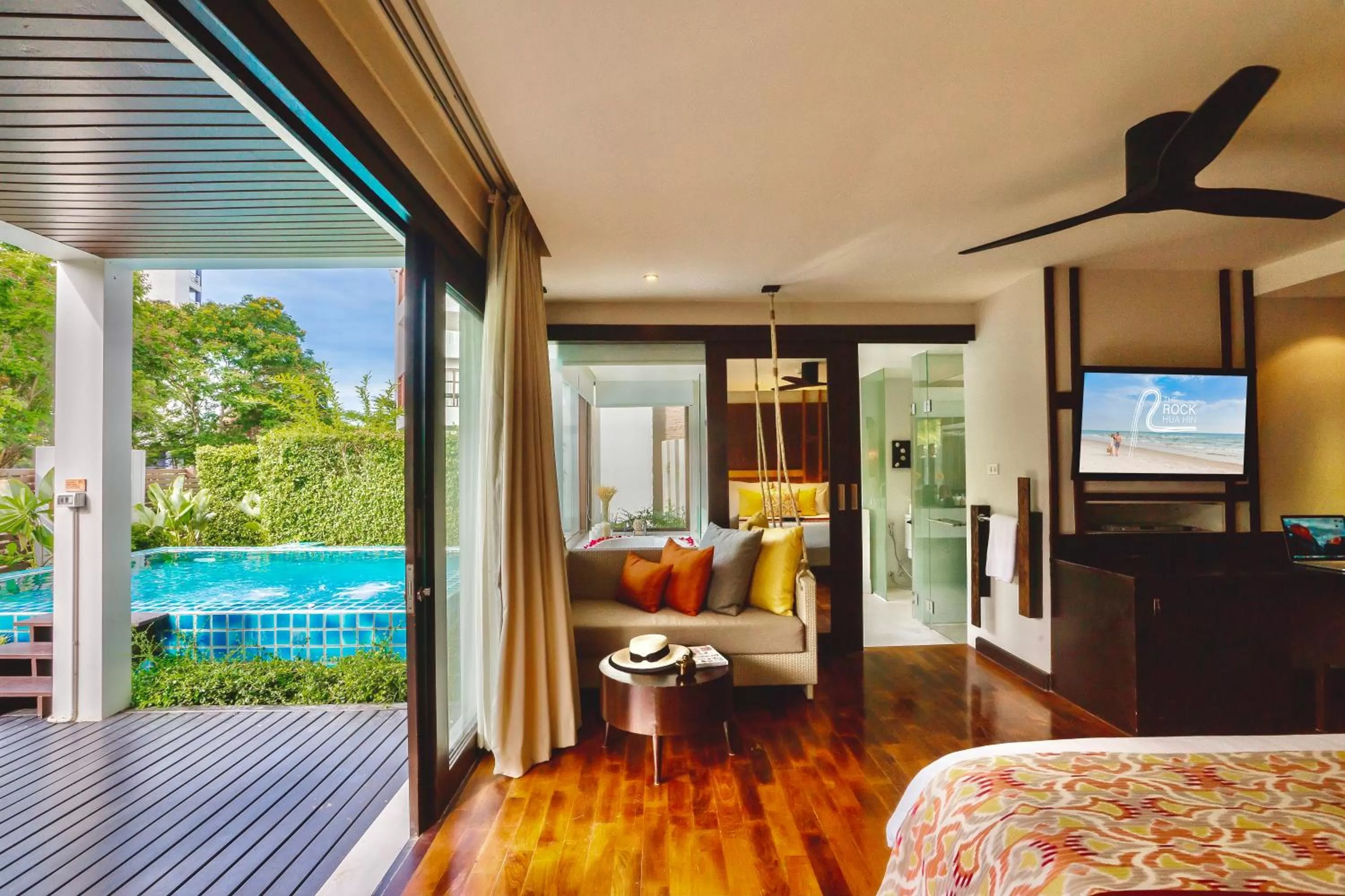 Seating area in The Rock Hua Hin Beachfront Spa Resort