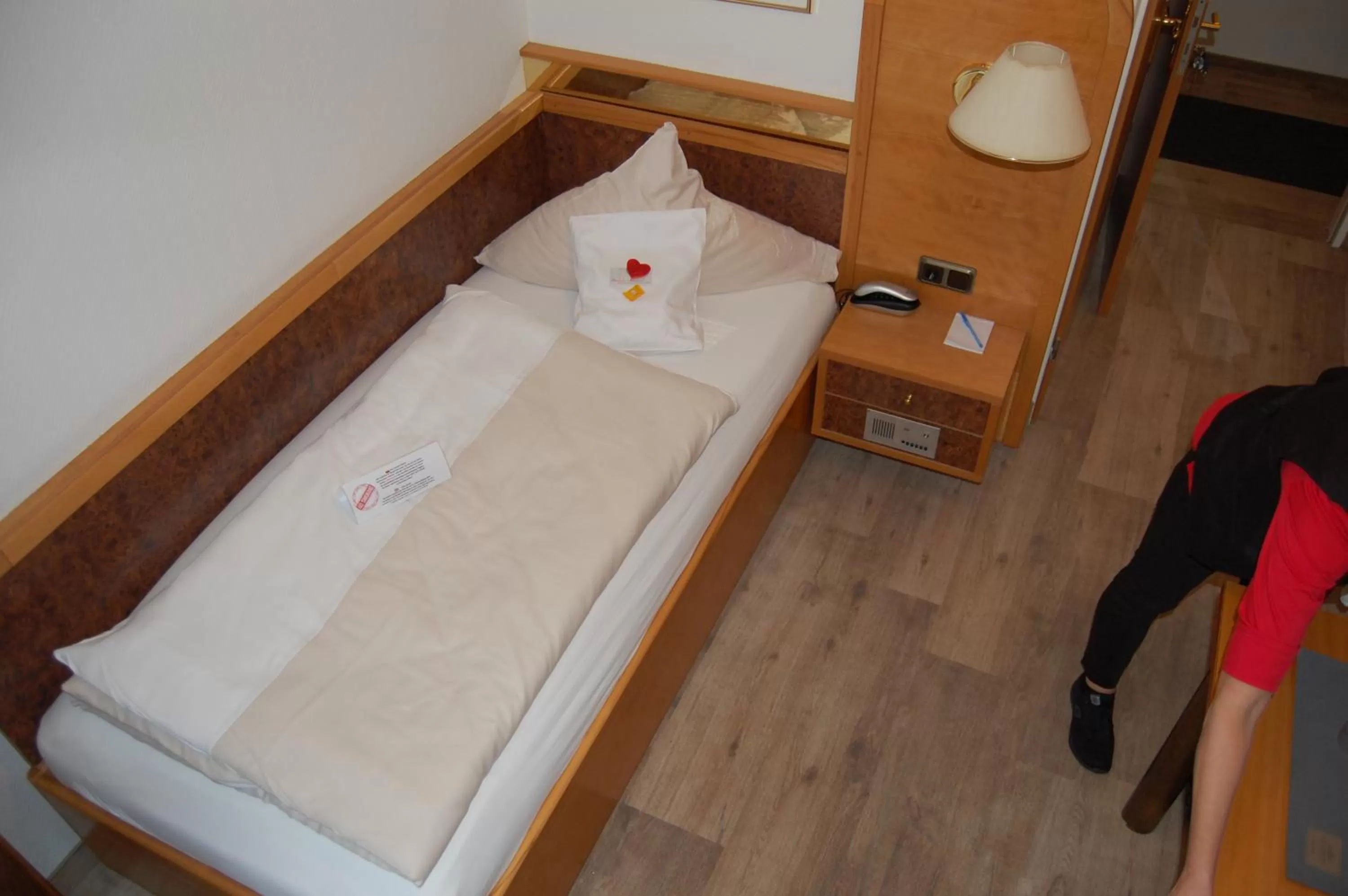 Bed in Hotel Friesengeist