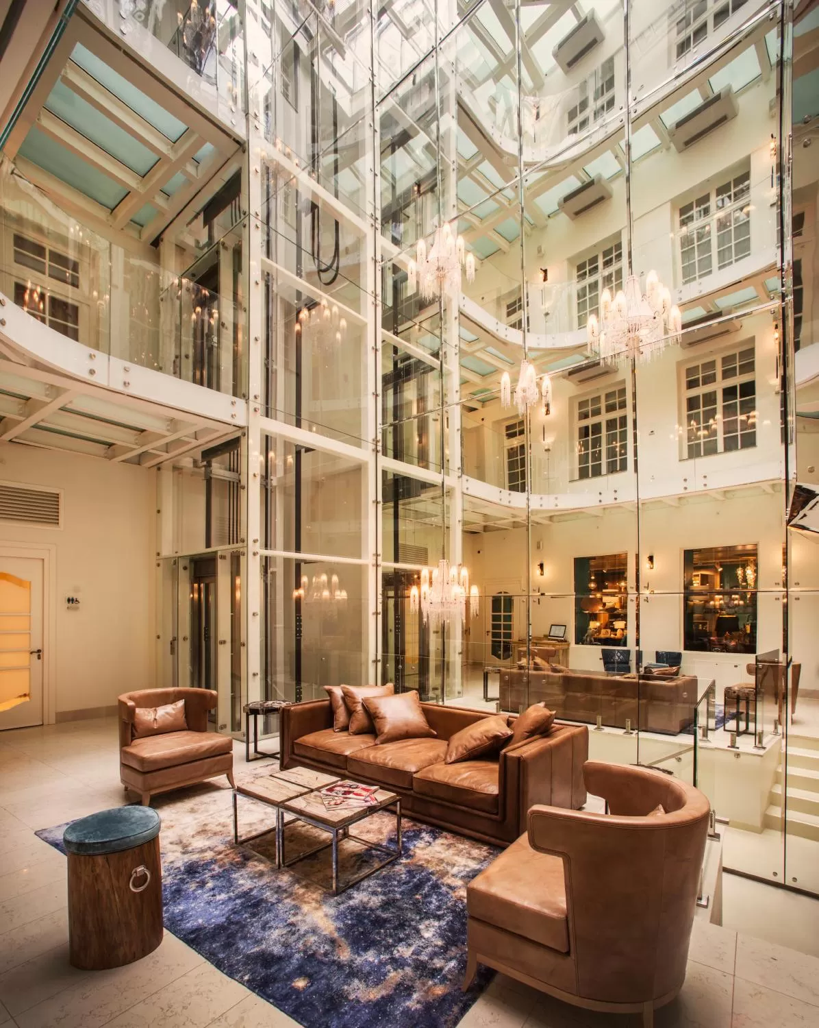 Lobby or reception in Relais Le Chevalier