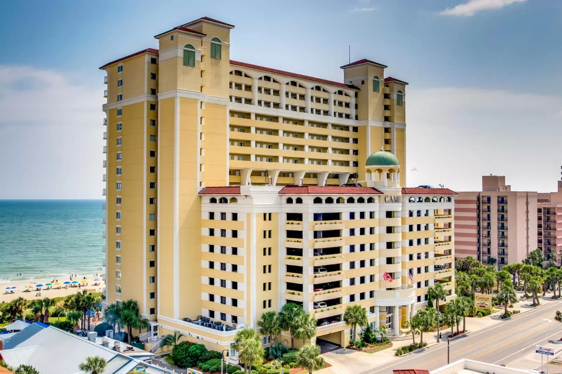 Property building in Oceanfront Condo Camelot By the Sea