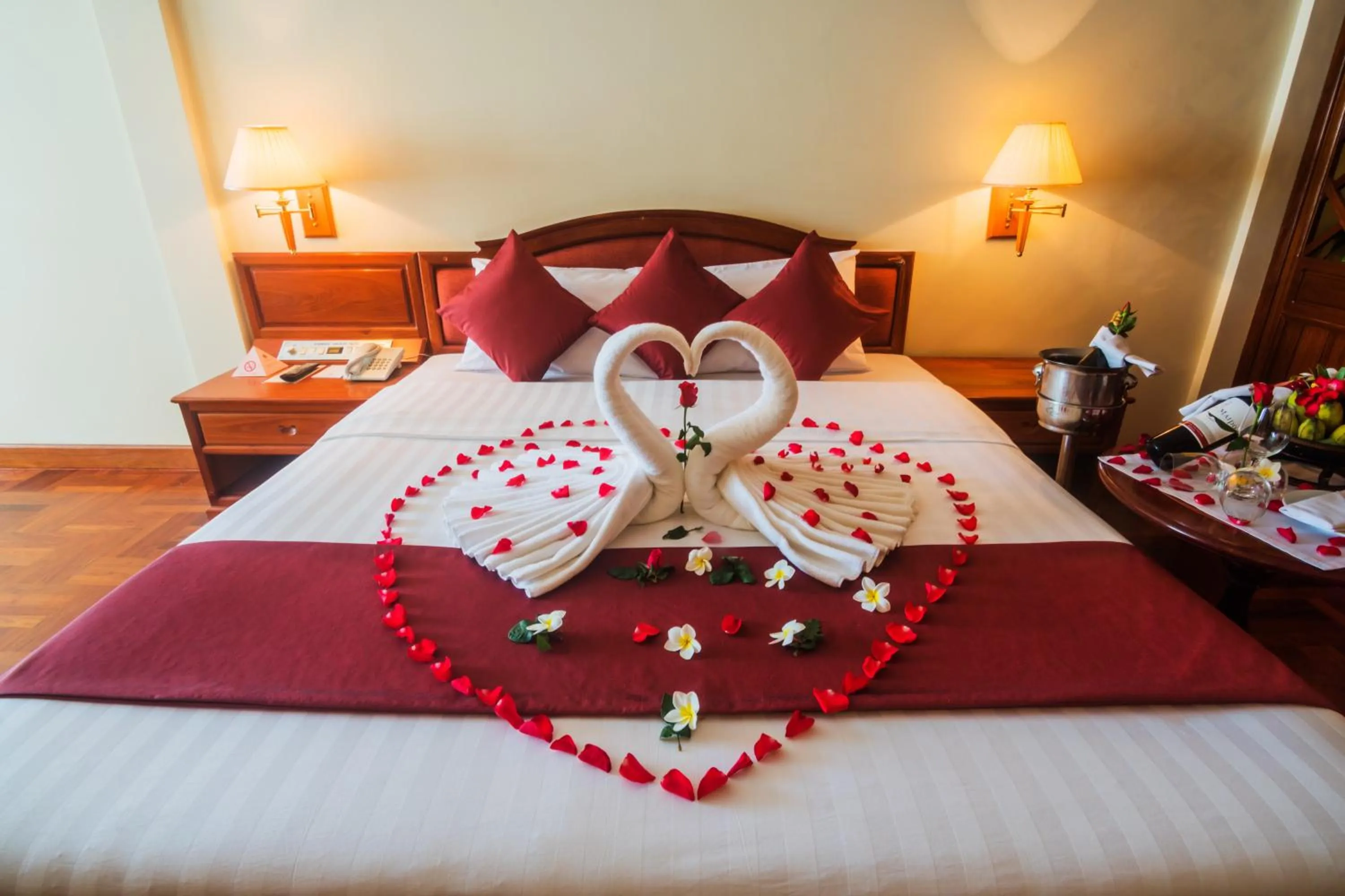 Bedroom, Bed in Khemara Angkor Hotel & Spa