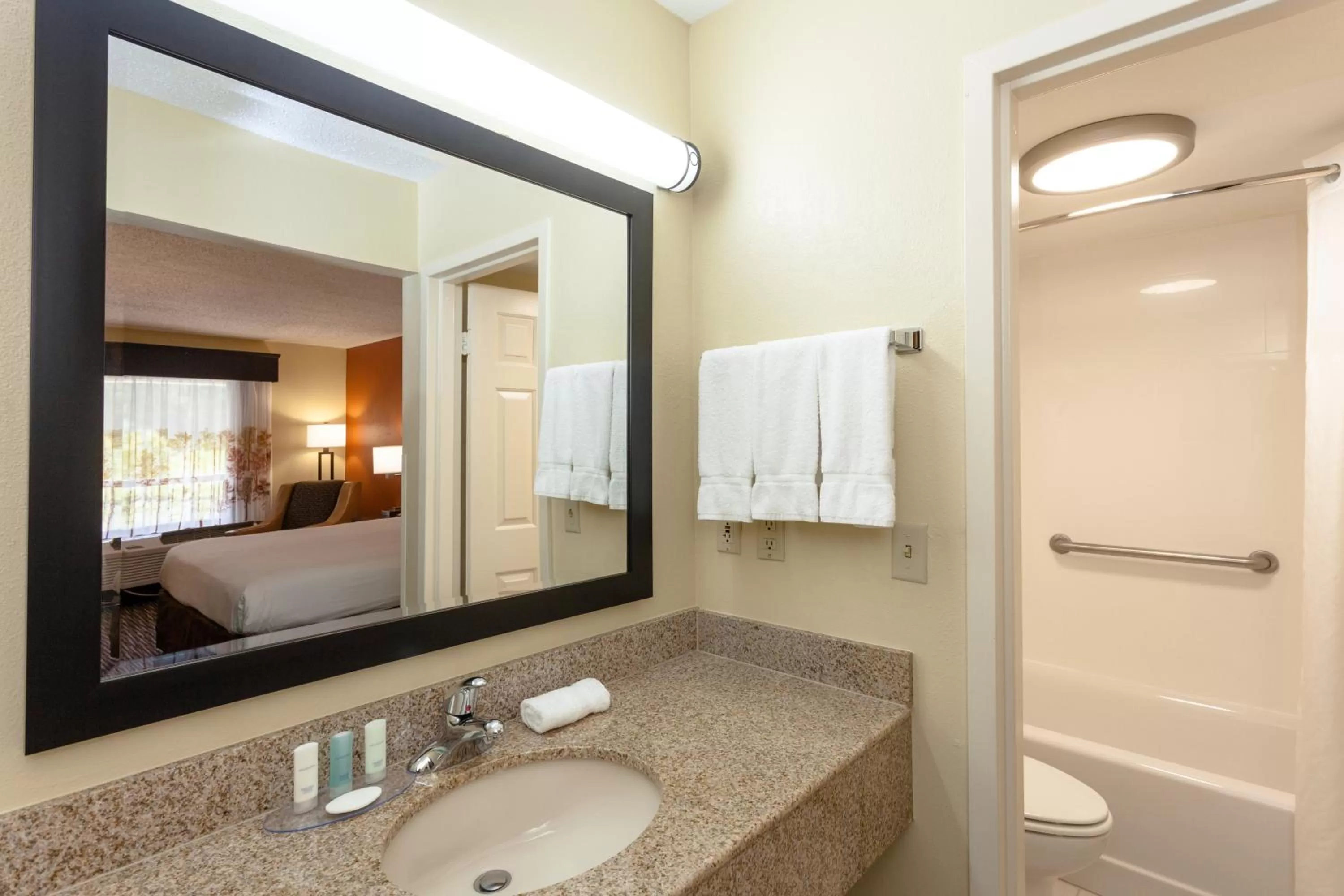 Bathroom in Clarion Inn Biltmore Village