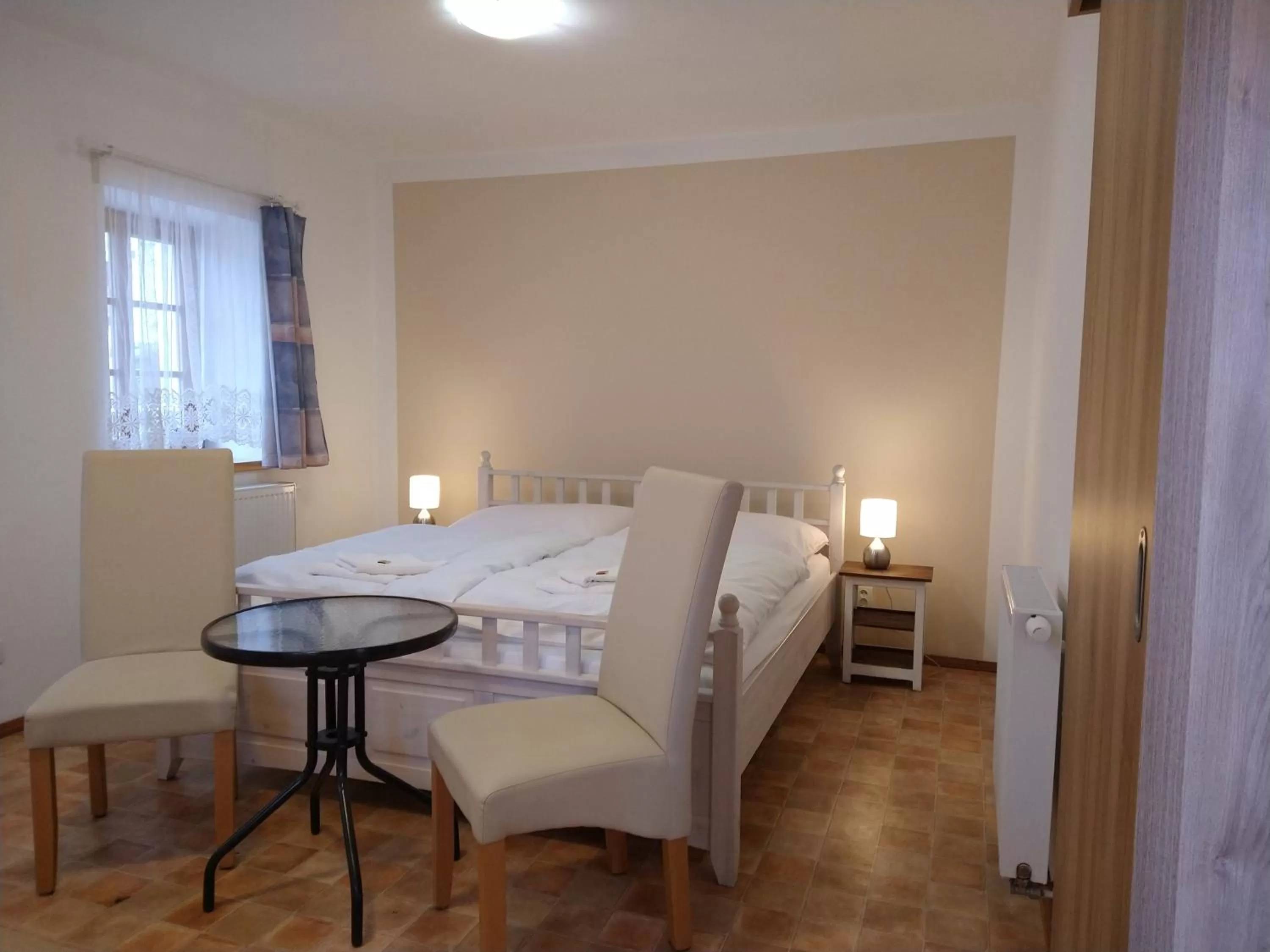 Seating area in Apartmány Malý mnich