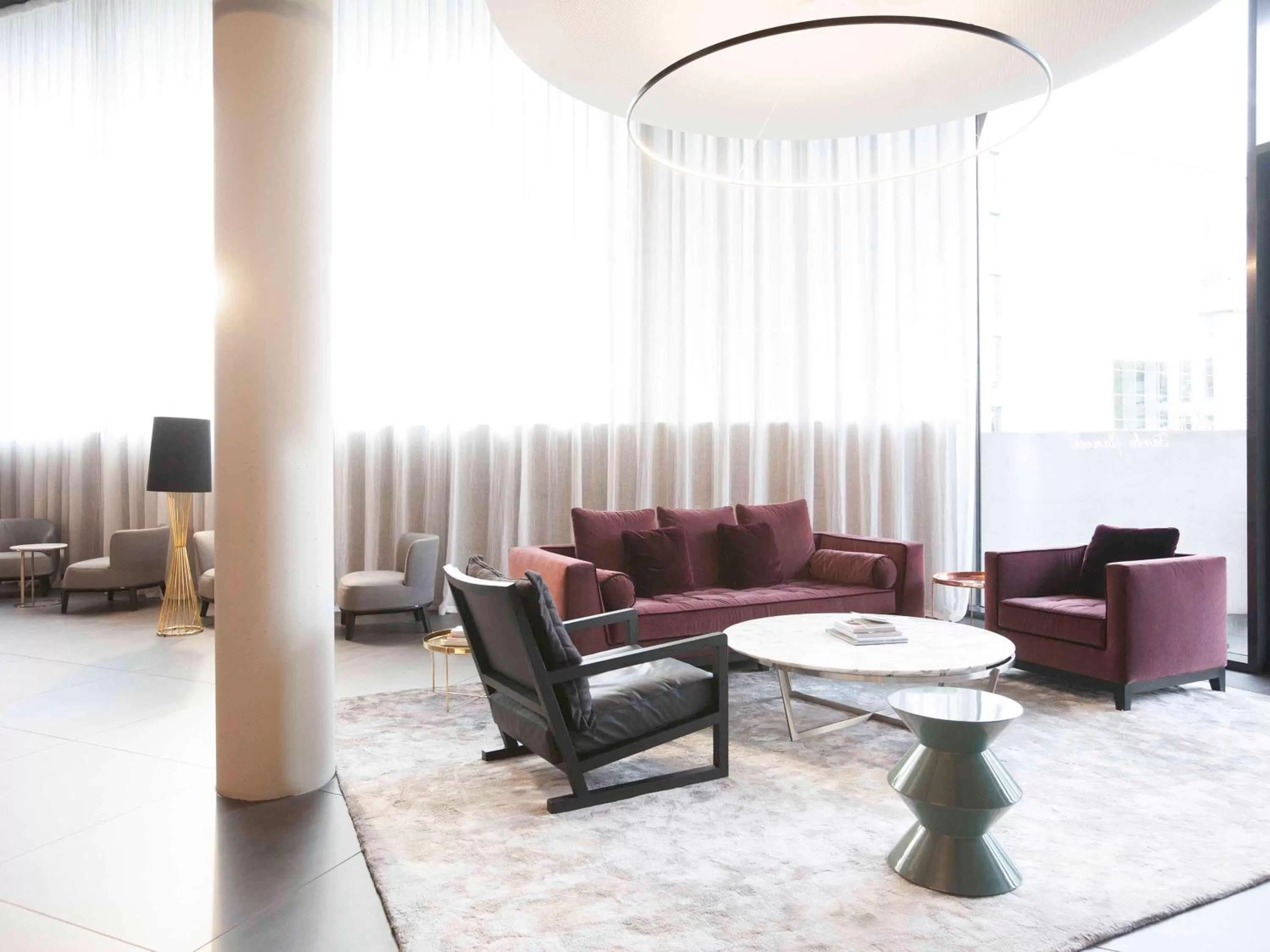 Lounge or bar in Novotel Basel City